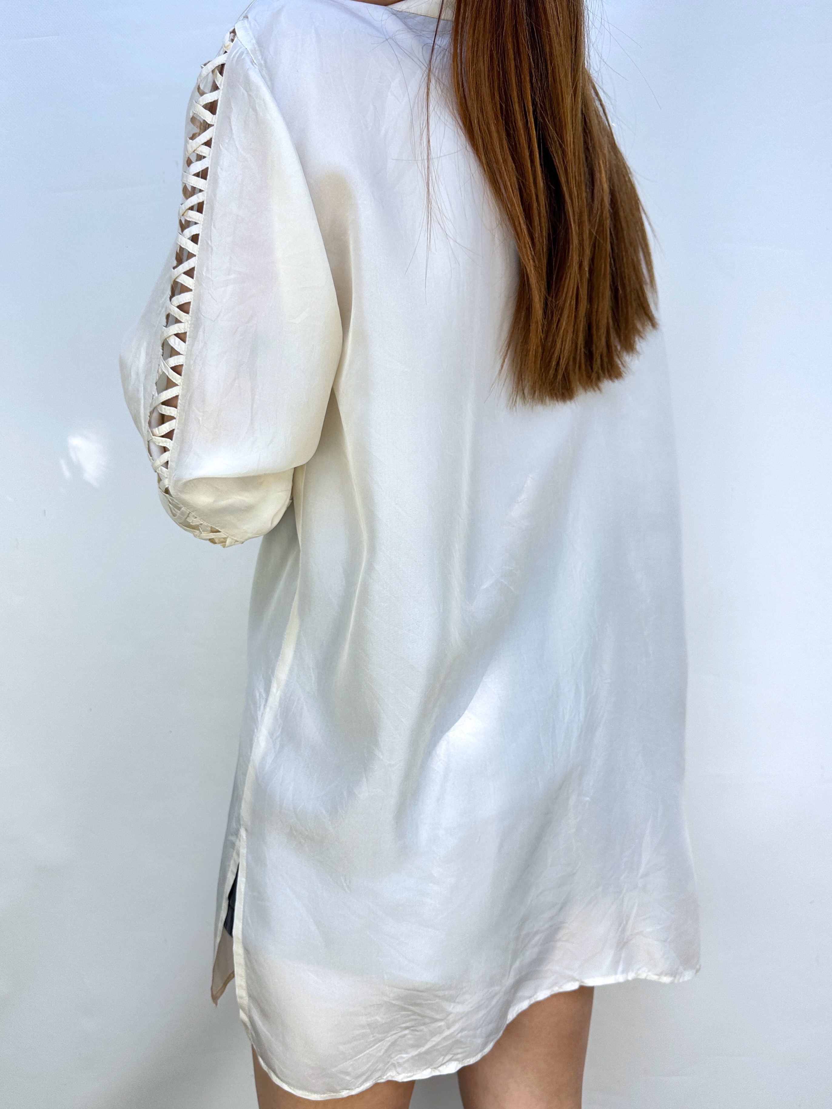 BLUSA SEDA VINTAGE I M-L 3