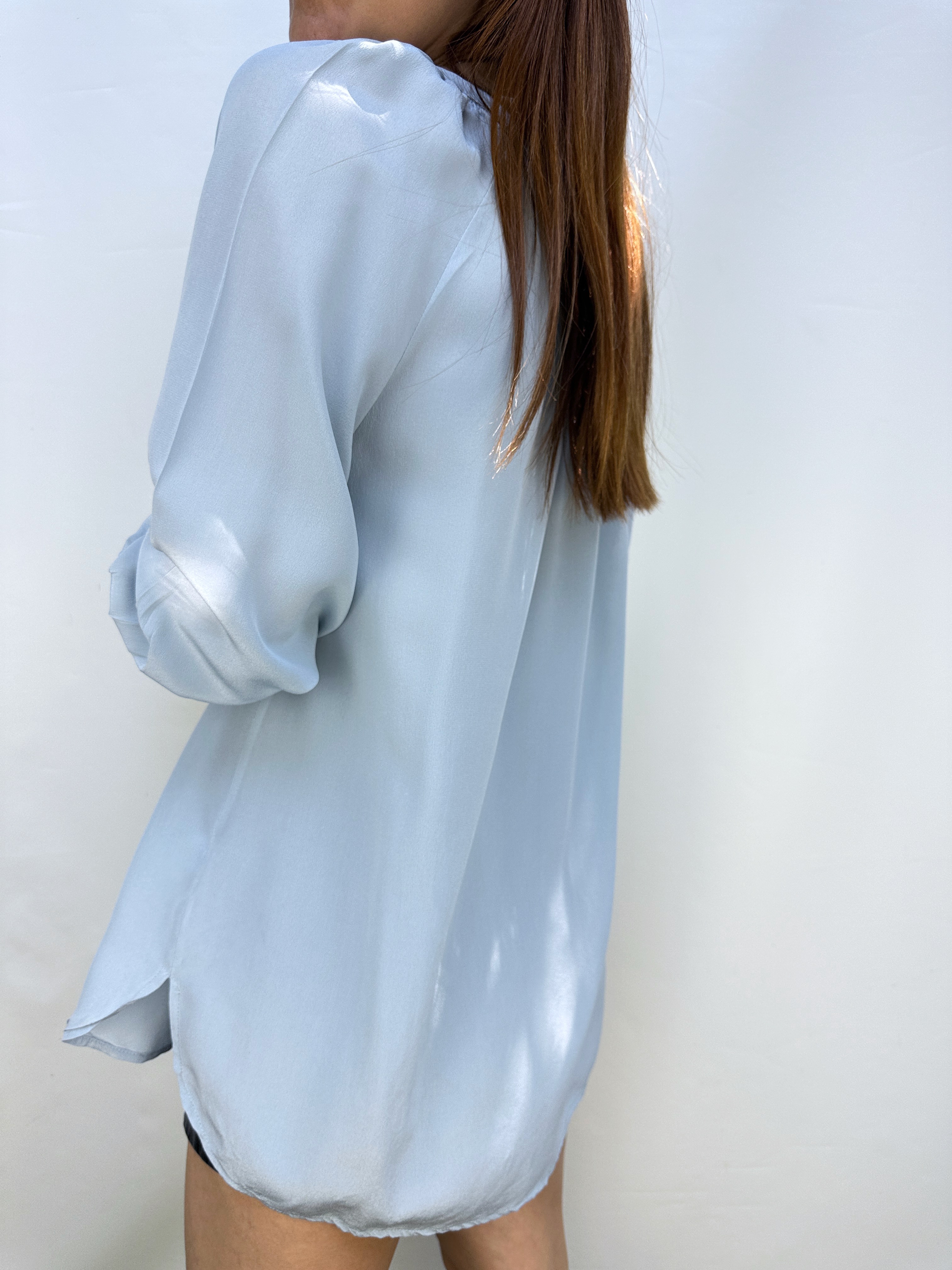 POLERA SEDA CELESTE I S-M 2