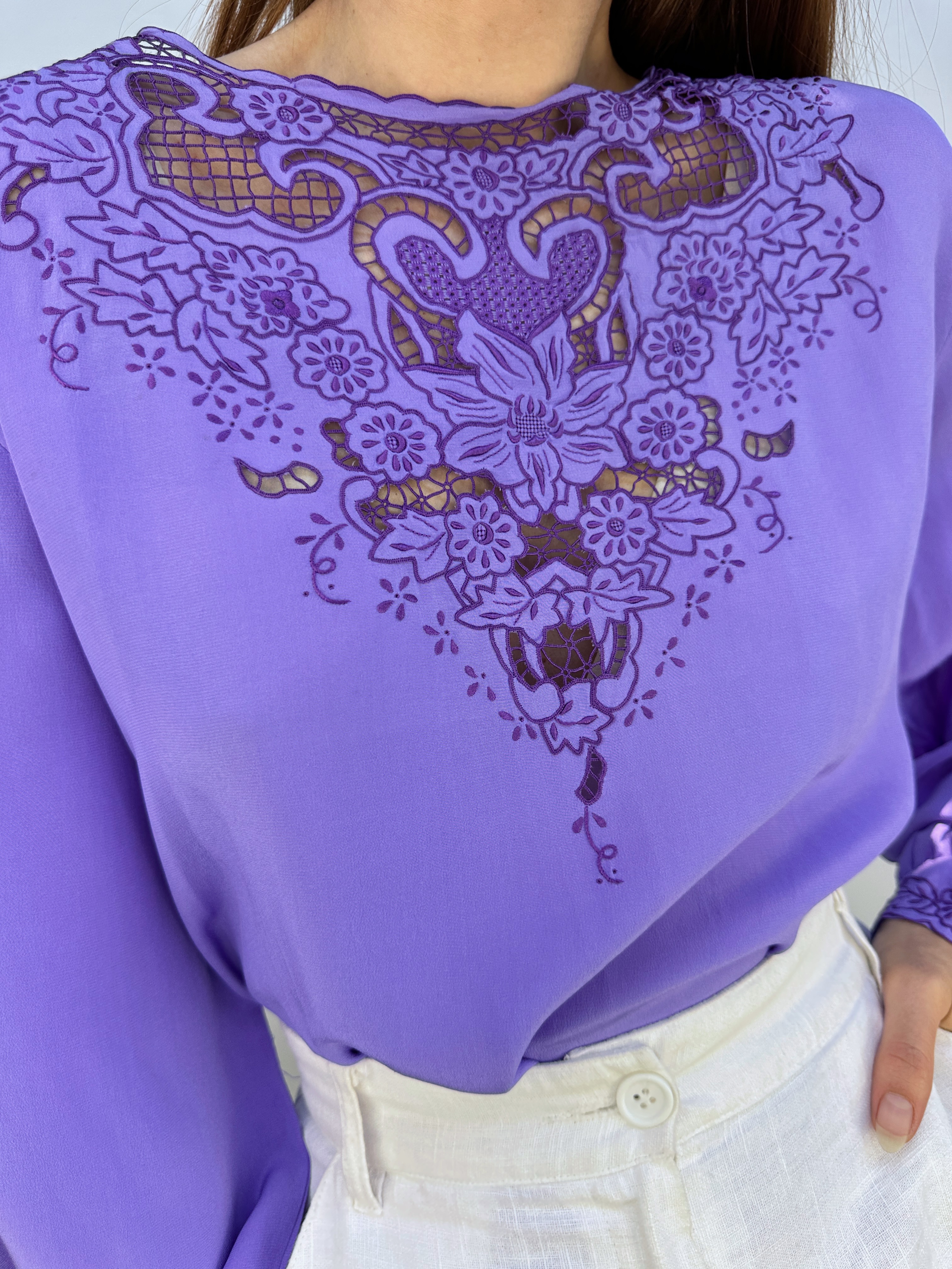 POLERA SEDA BORDADA I L-XL 5