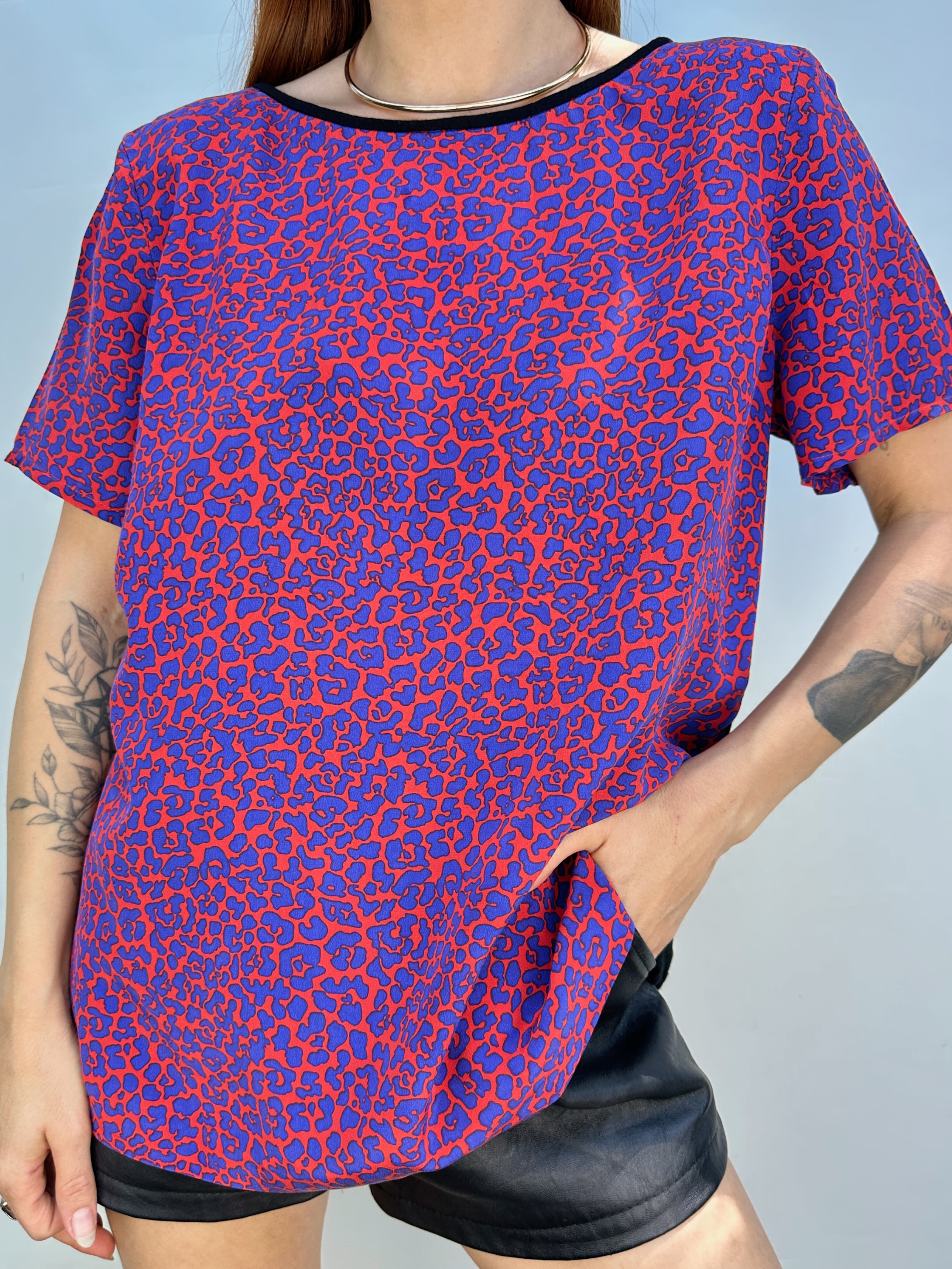 POLERA SEDA ANIMAL PRINT I M 2