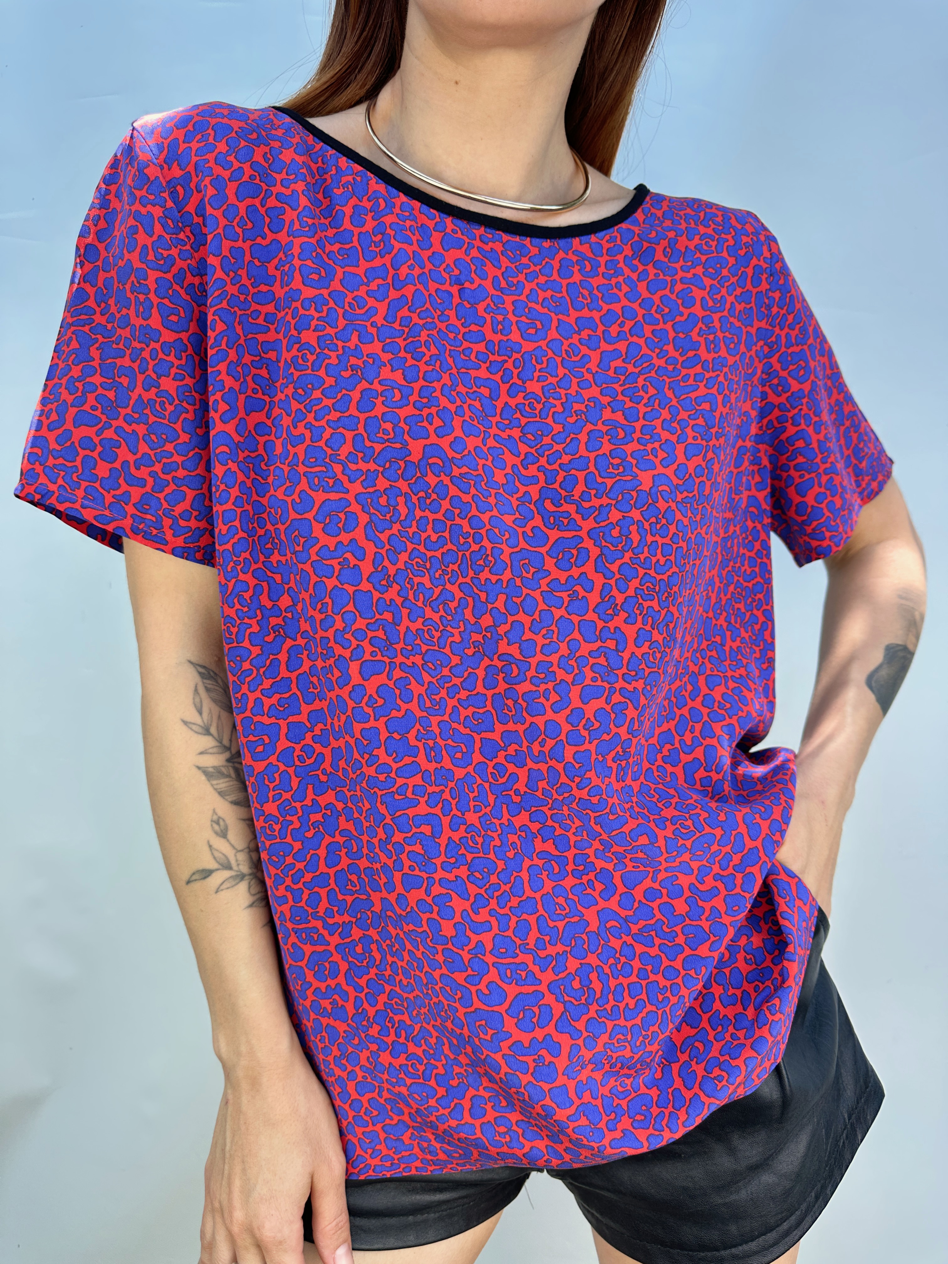 POLERA SEDA ANIMAL PRINT I M 4