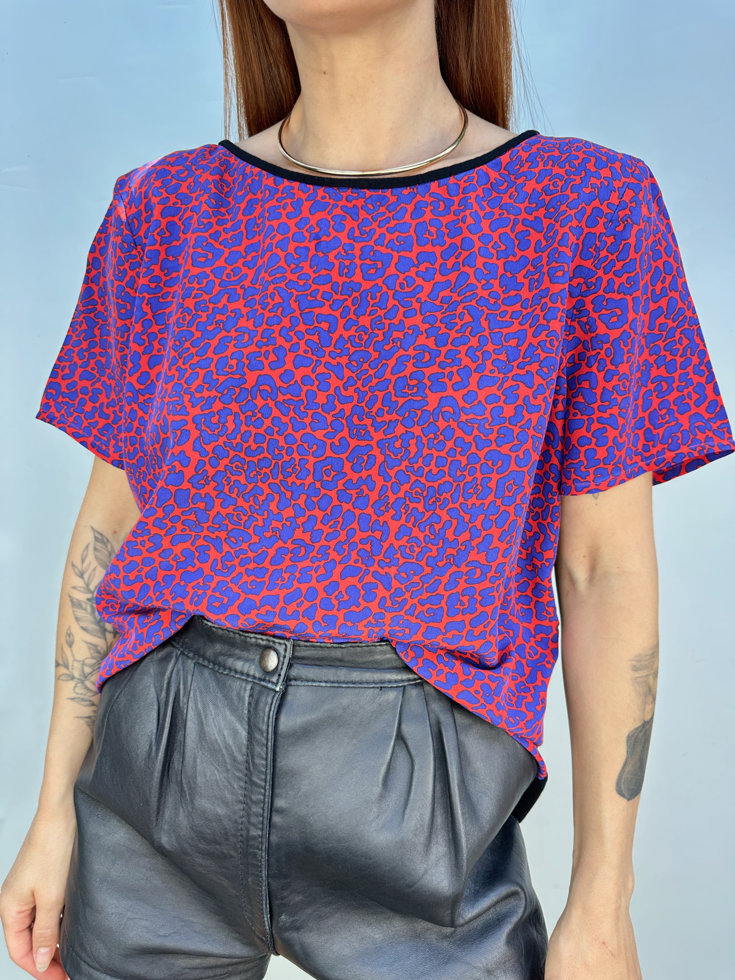 POLERA SEDA ANIMAL PRINT I M 6