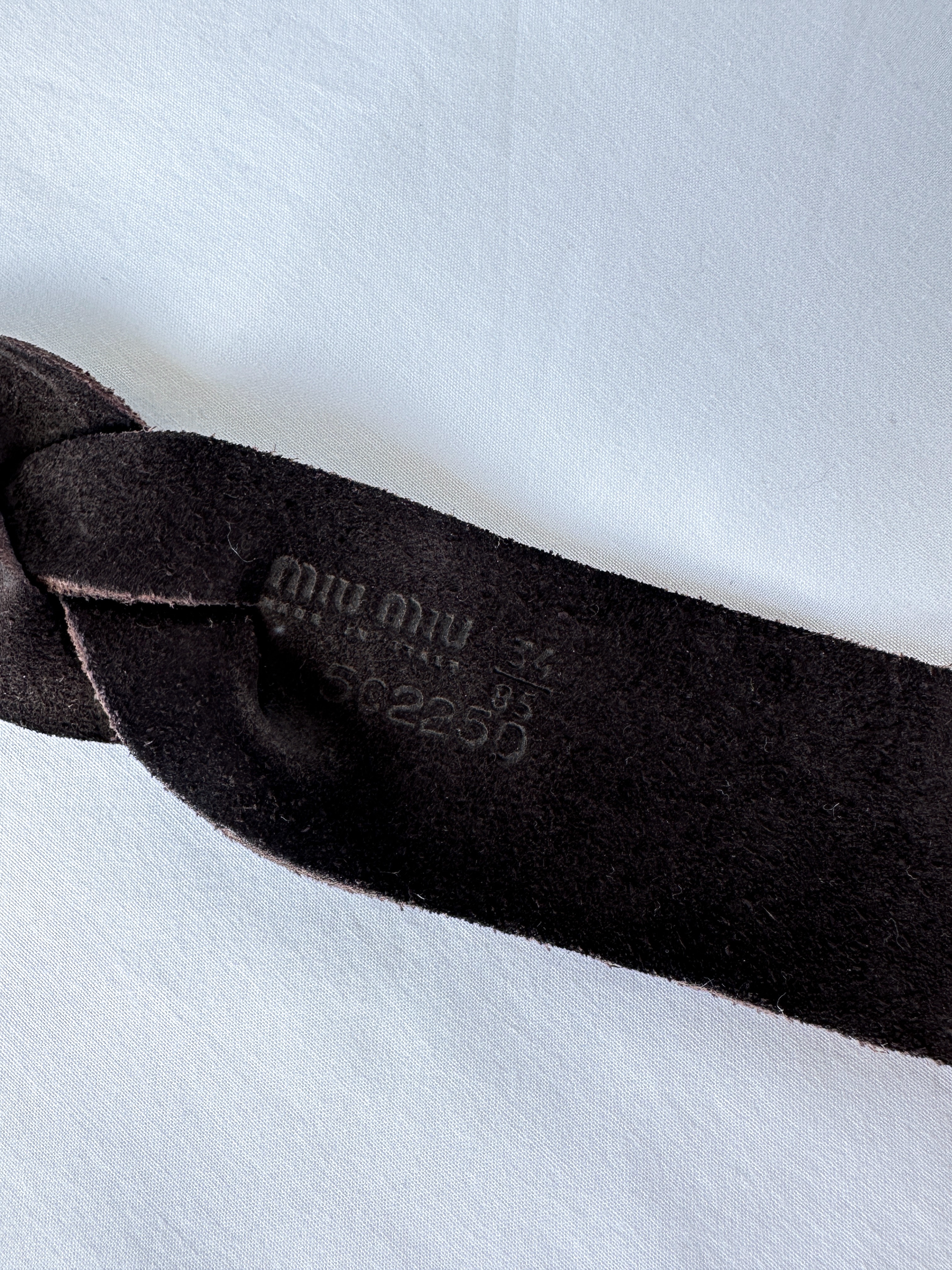 CINTURON MIU MIU XS-M 5