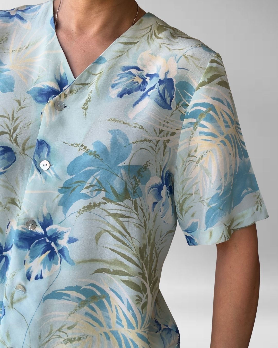 BLUSA SEDA VINTAGE | M-L 6