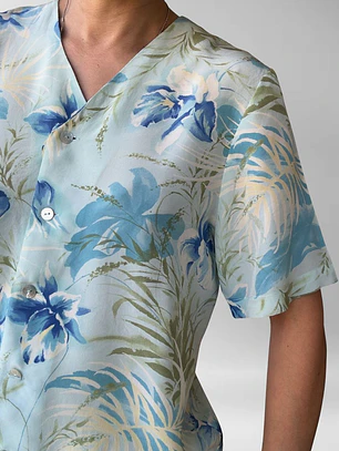 BLUSA SEDA VINTAGE | M-L