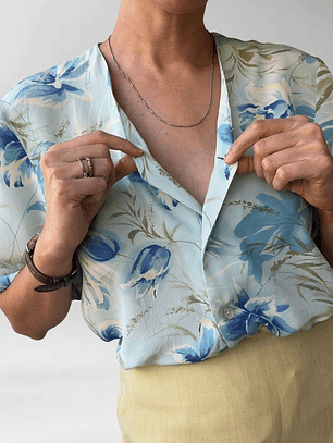 BLUSA SEDA VINTAGE | M-L