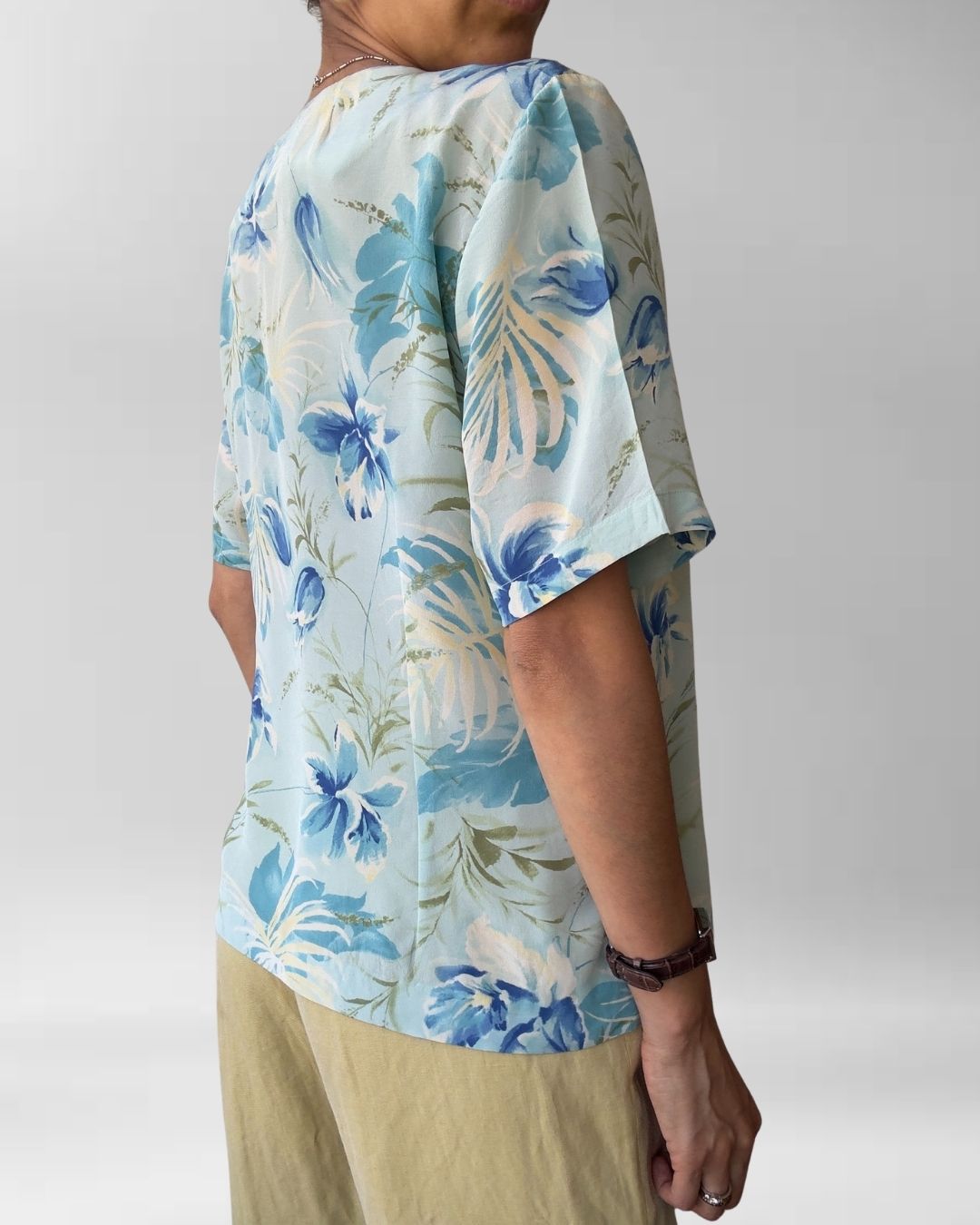 BLUSA SEDA VINTAGE | M-L 7