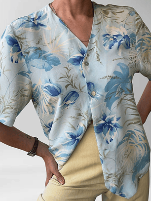 BLUSA SEDA VINTAGE | M-L