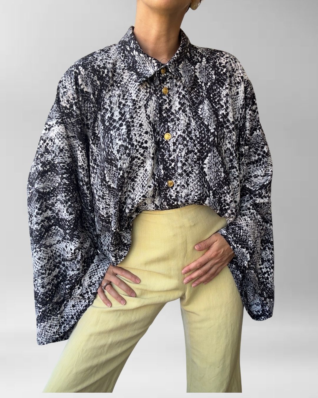 BLUSA O SOBRECAMISA ANIMAL PRINT | L-2XL 3