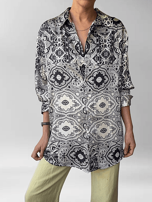 BLUSA ESTAMPADA | L-2XL