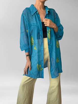 SOBRECAMISA SEDA | L-2XL