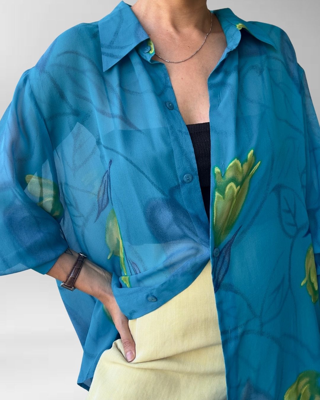 SOBRECAMISA SEDA | L-2XL 2