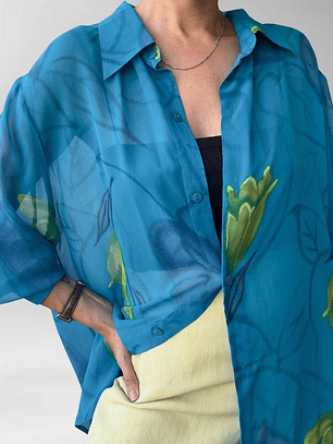 SOBRECAMISA SEDA | L-2XL