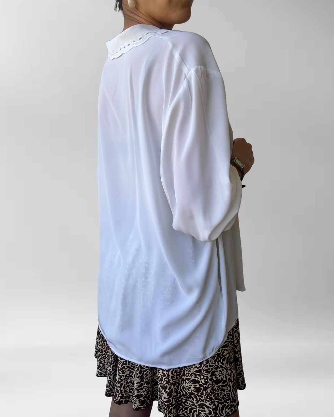 BLUSA VINTAGE MUY BLANCA | L-3XL 6