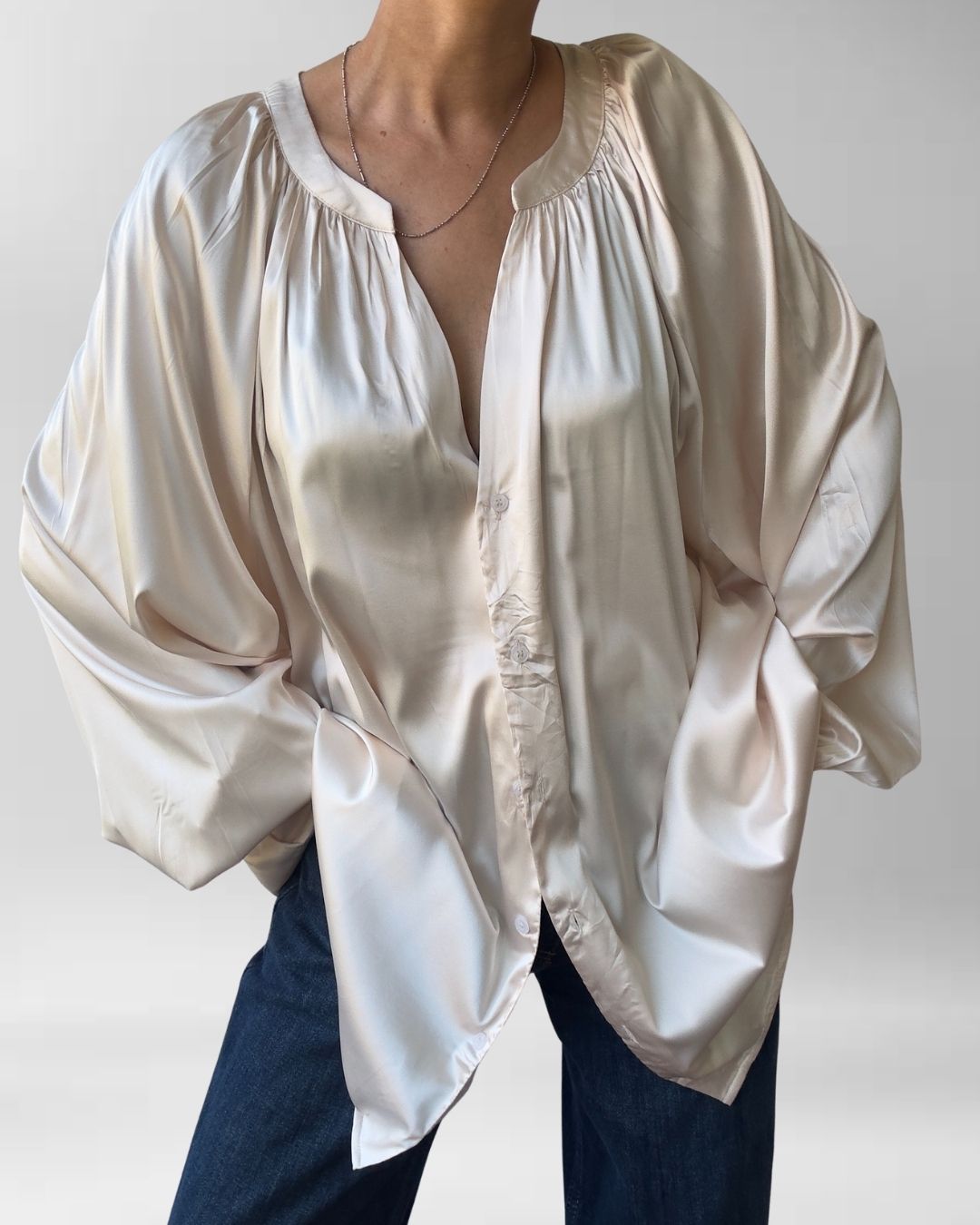 BLUSA SATINADA | XL-2XL 5