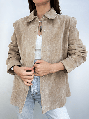 CHAQUETA GAMUZA I M-L