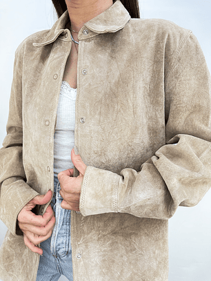 CHAQUETA GAMUZA I M-L