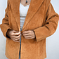 CHAQUETA GAMUZA TERRACOTA I XL-2XL - Miniatura 1