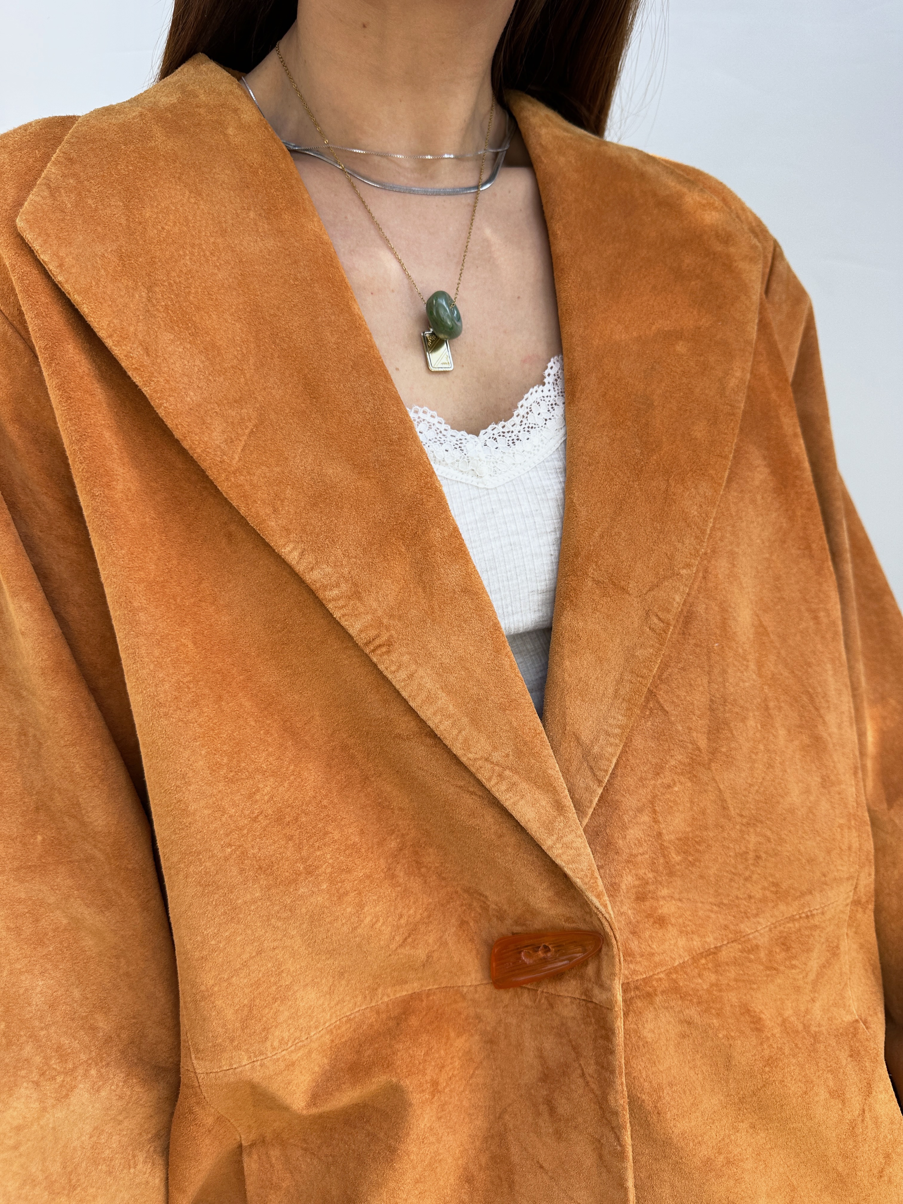 CHAQUETA GAMUZA TERRACOTA I XL-2XL 4