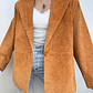CHAQUETA GAMUZA TERRACOTA I XL-2XL - Miniatura 5