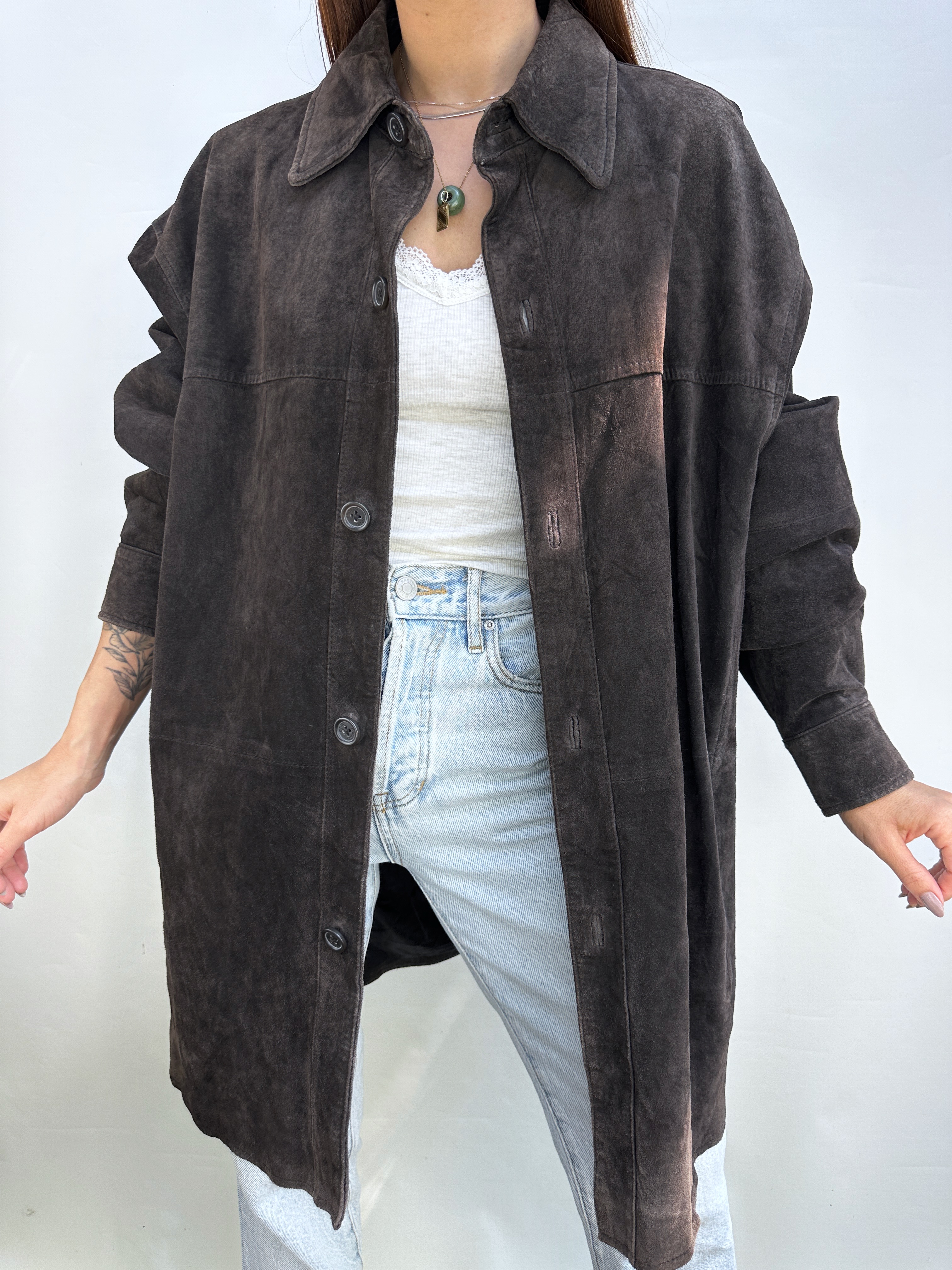 CHAQUETA GAMUZA CAFÉ I L-2XL 3