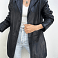 CHAQUETA CUERO NEGRA I S-M - Miniatura 4