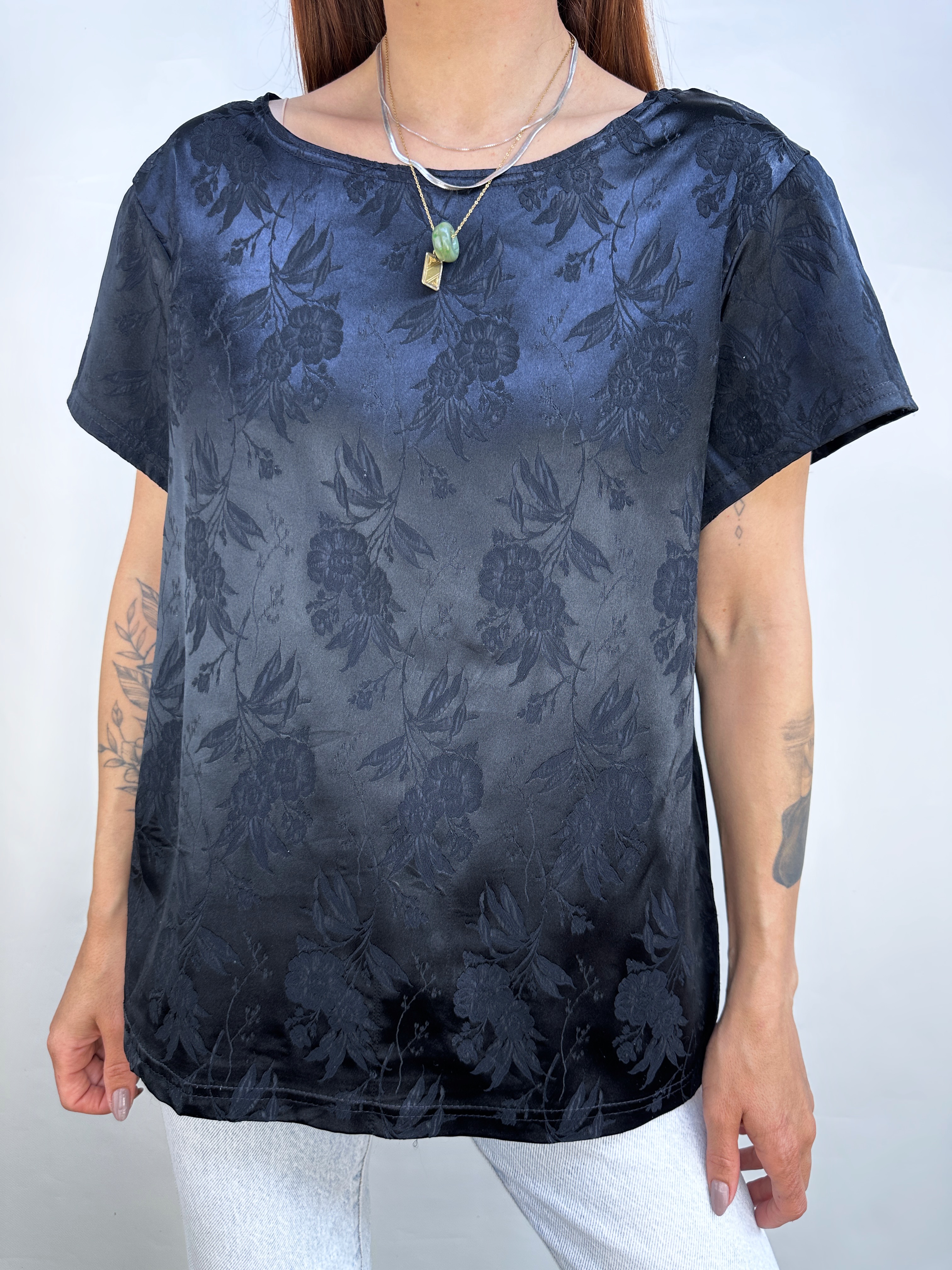 POLERA TELA BROCADA I M-L 1