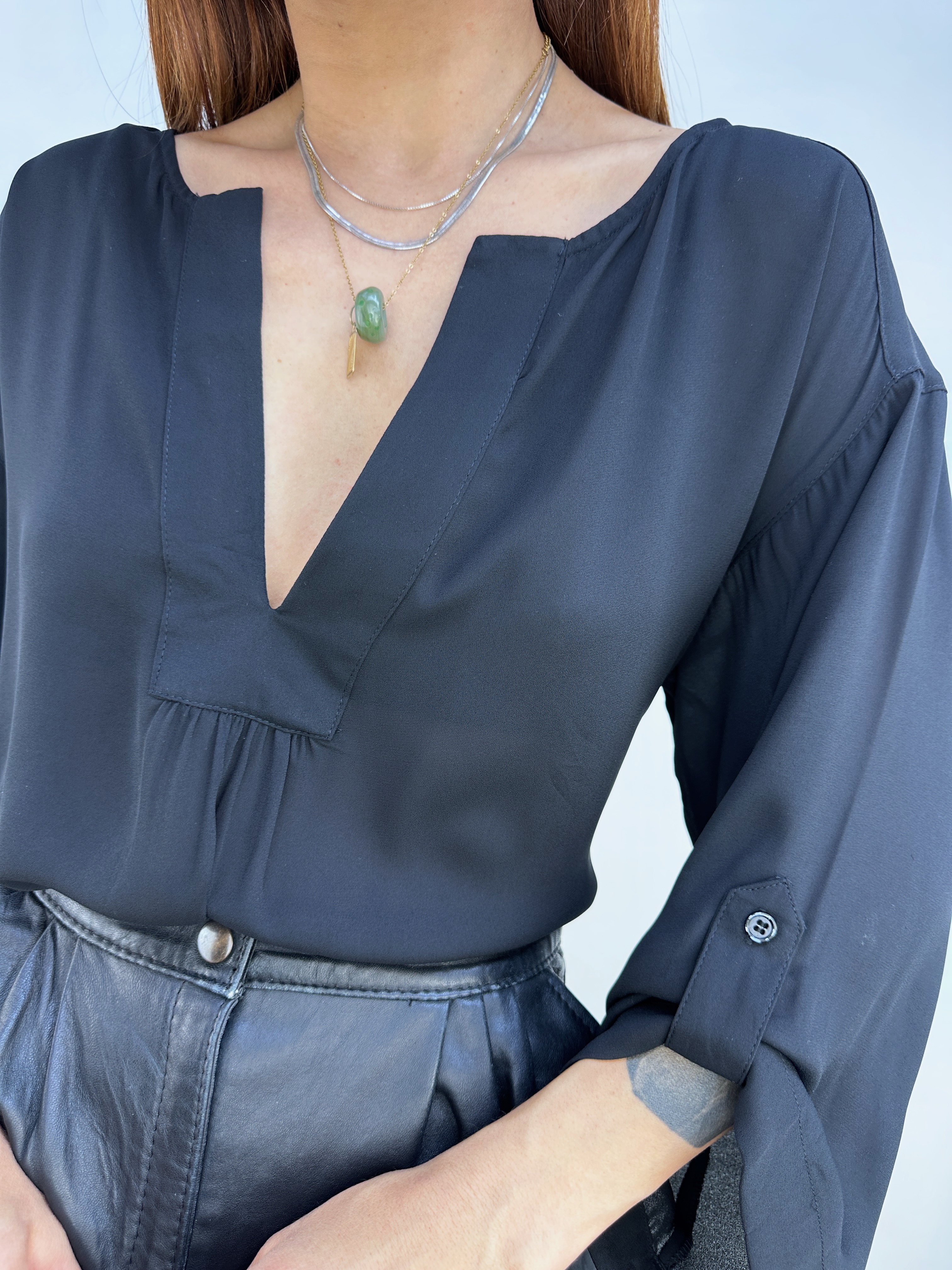 POLERA NEGRA I M-L 5