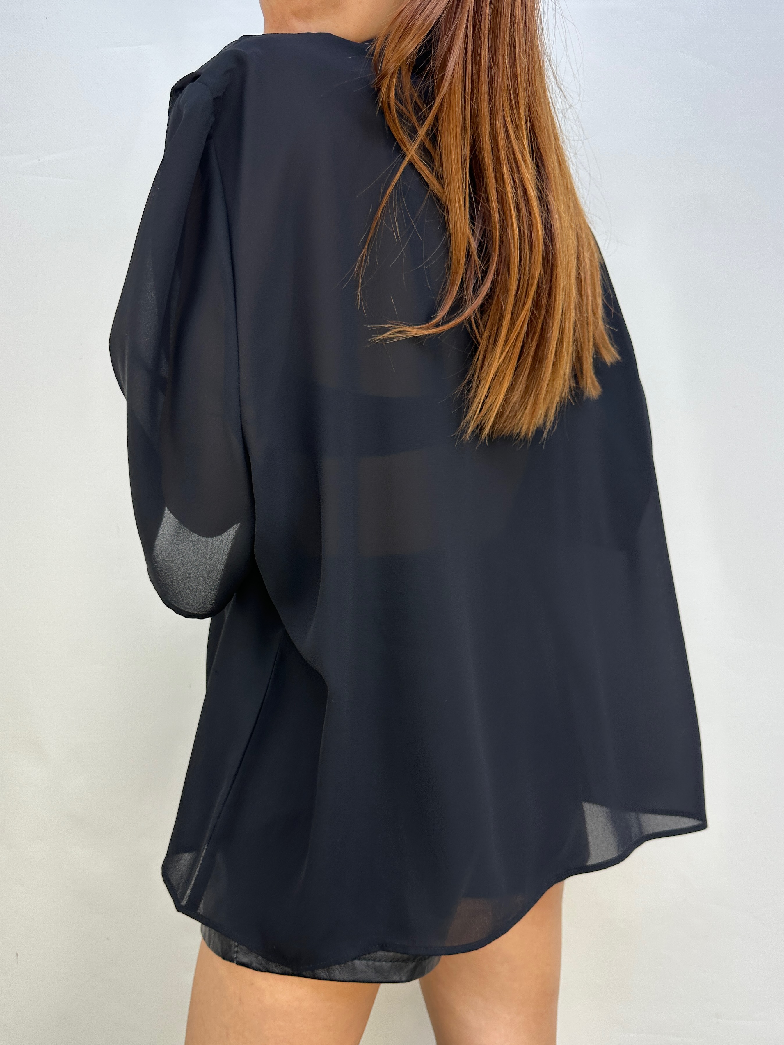 BLUSA VINTAGE NEGRA I XL-3XL 2