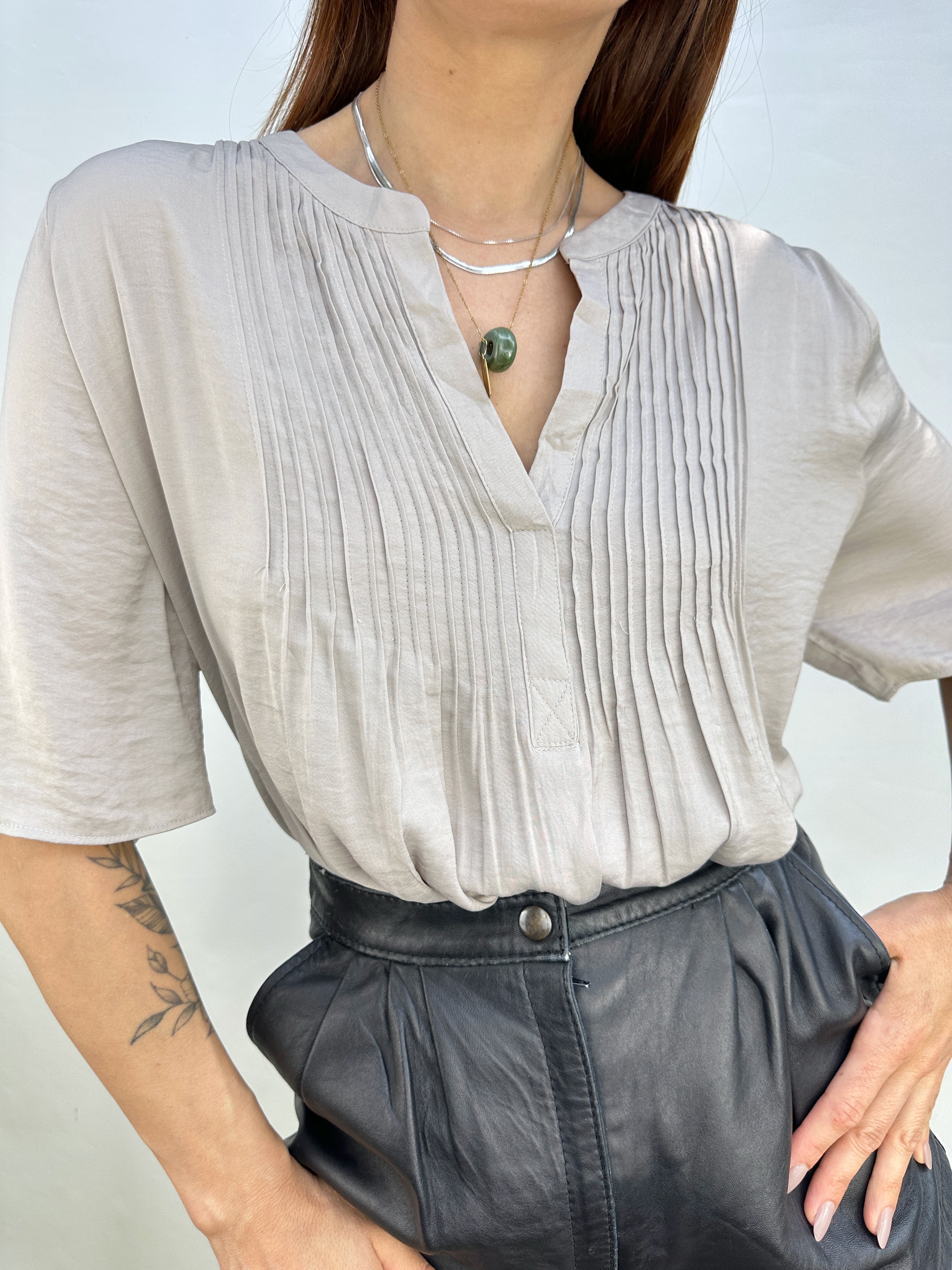 POLERA GRIS PLATA I L 1