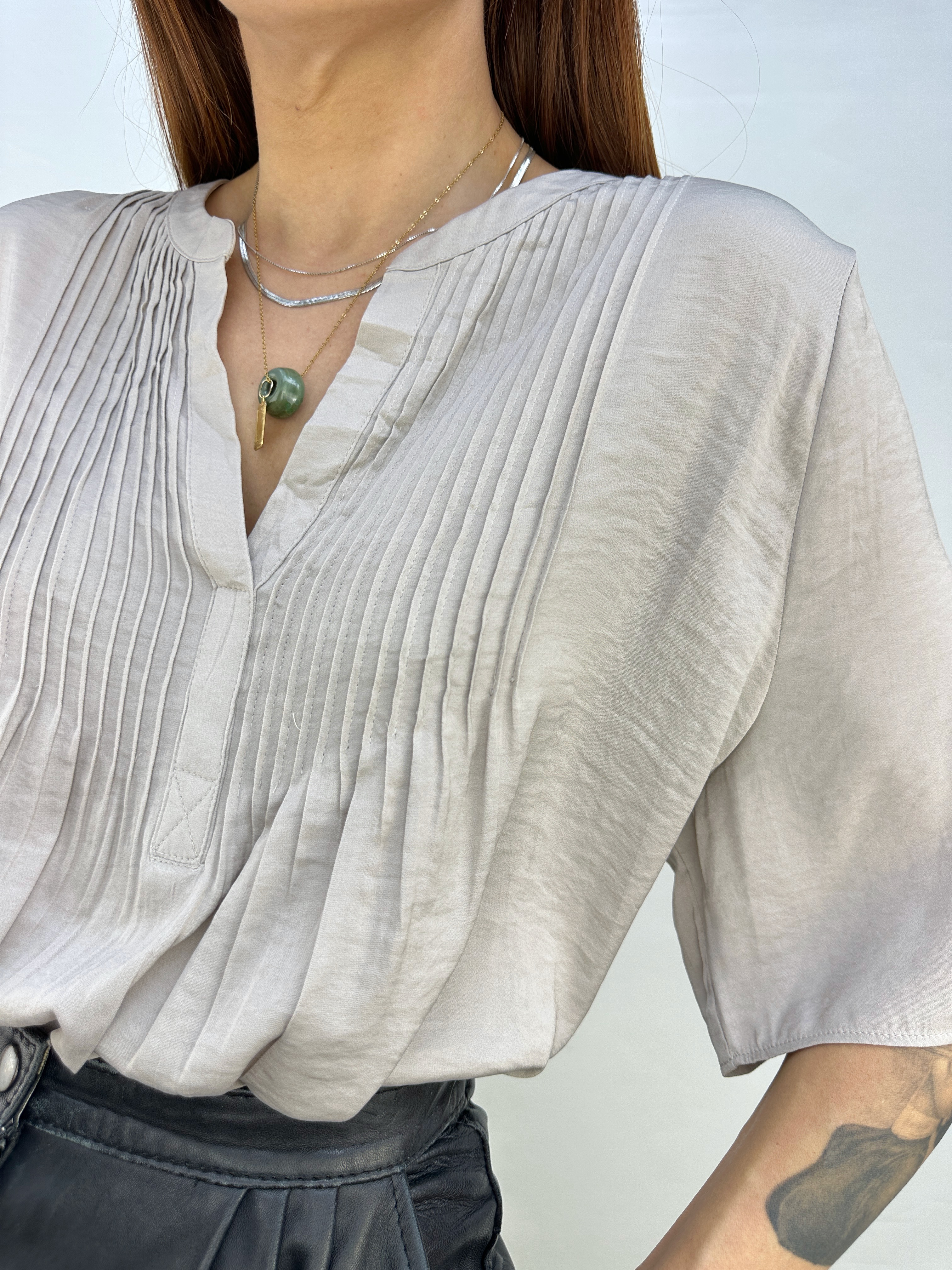 POLERA GRIS PLATA I L 6