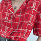 BLUSA VINTAGE ROJA I L - Miniatura 3
