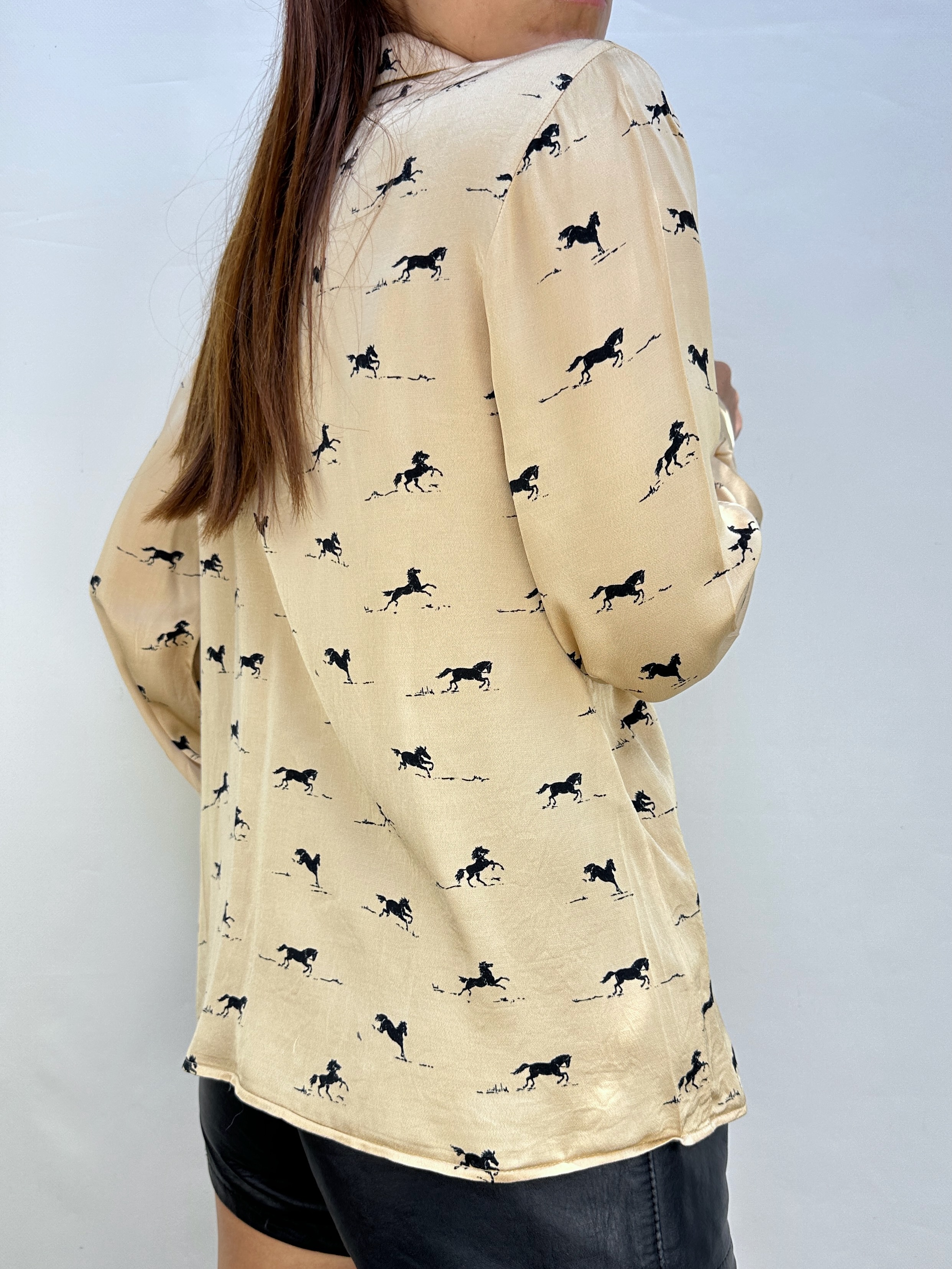 BLUSA ECUESTRE TOPSHOP I XS-S 3