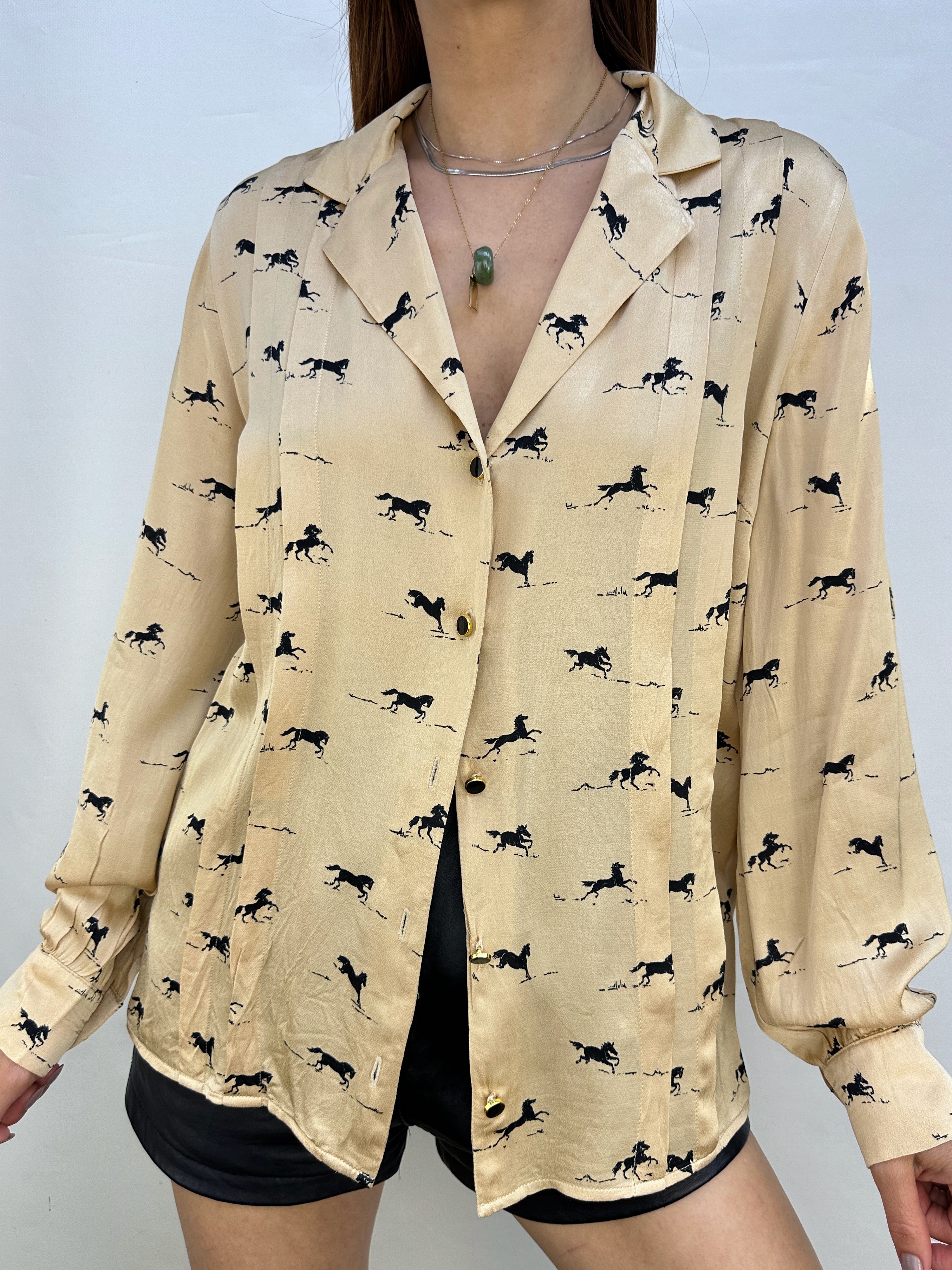 BLUSA ECUESTRE TOPSHOP I XS-S 5