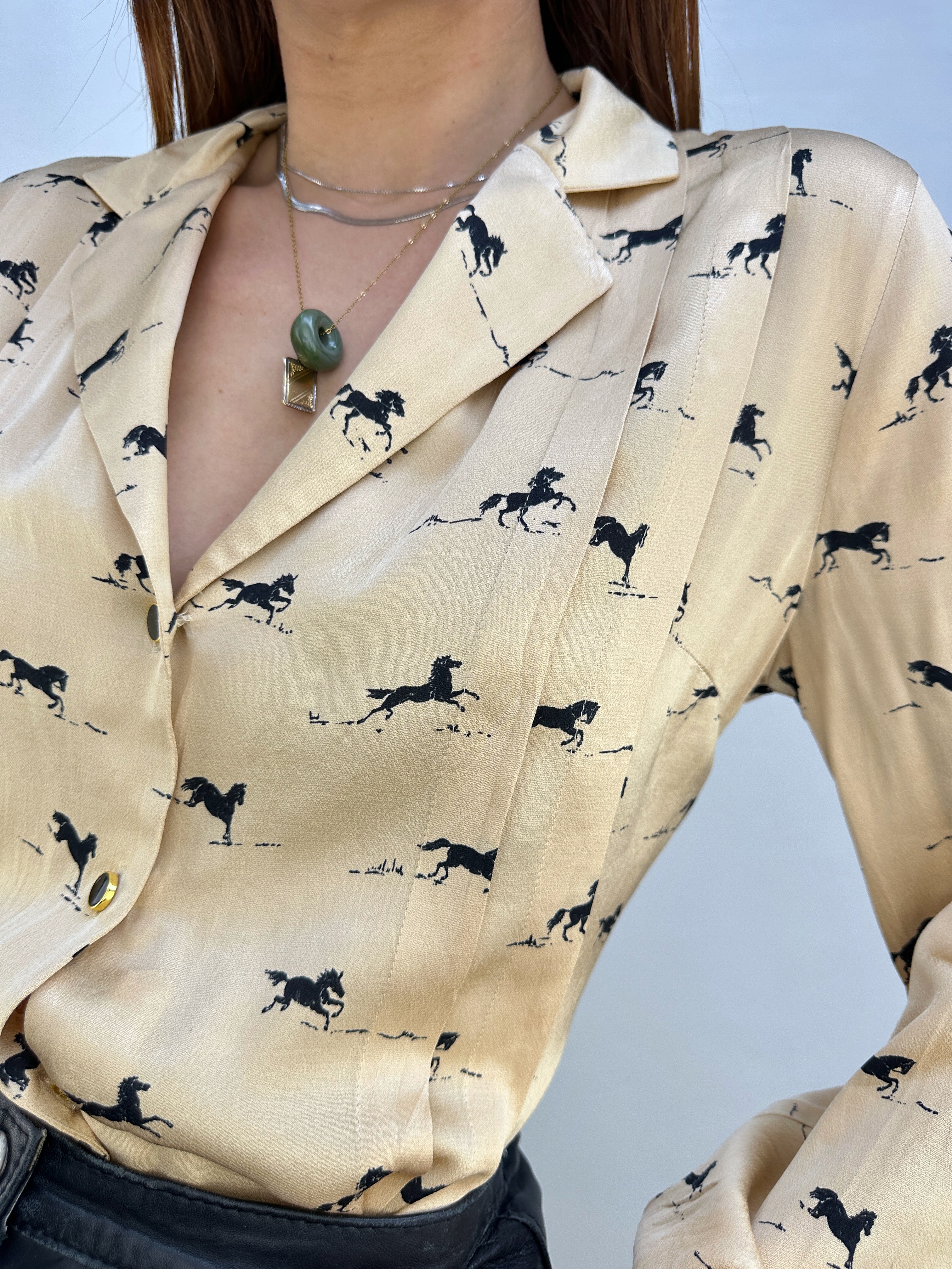 BLUSA ECUESTRE TOPSHOP I XS-S 7