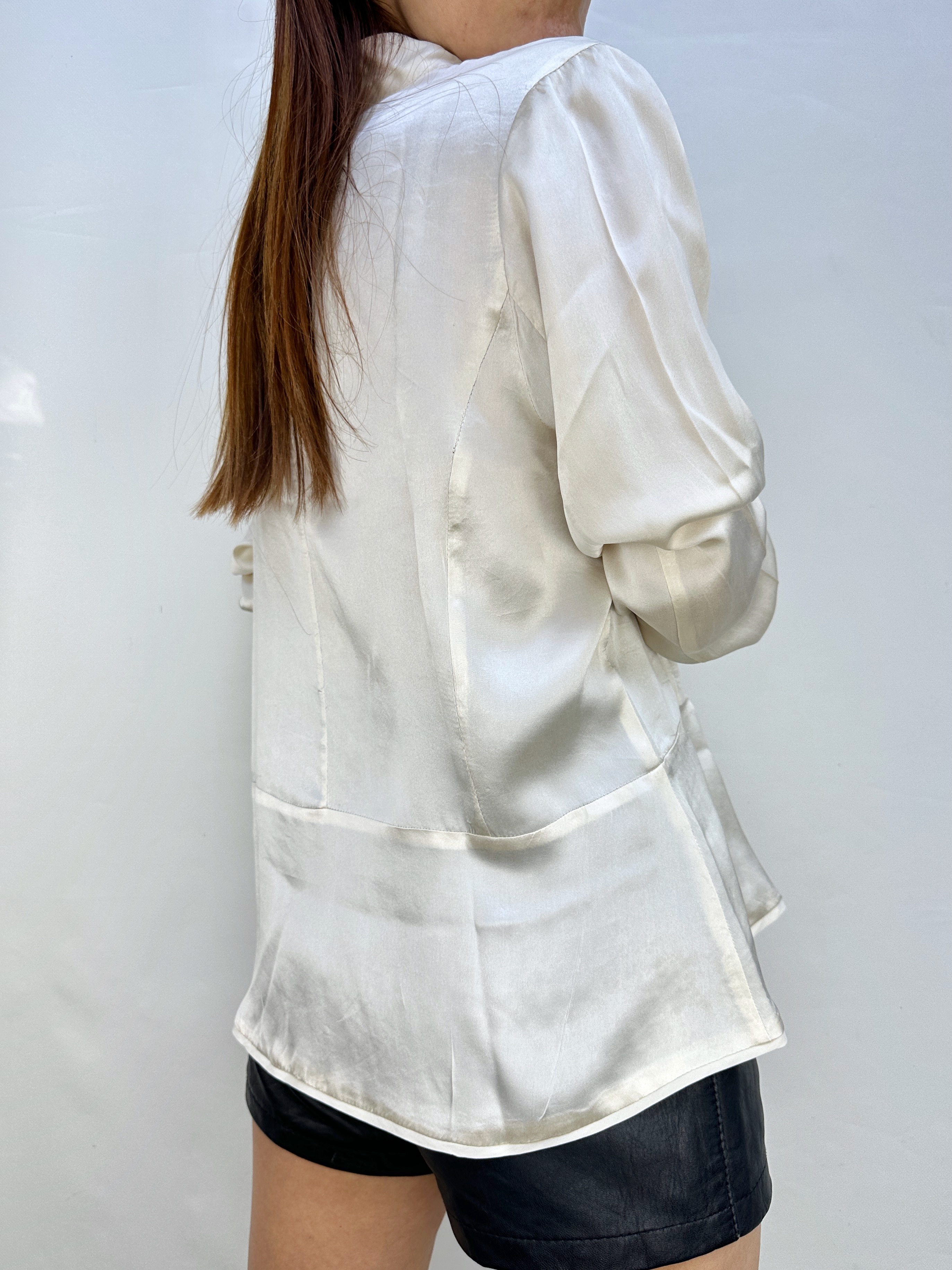 BLUSA SEDA CHARTER CLUB I M 4