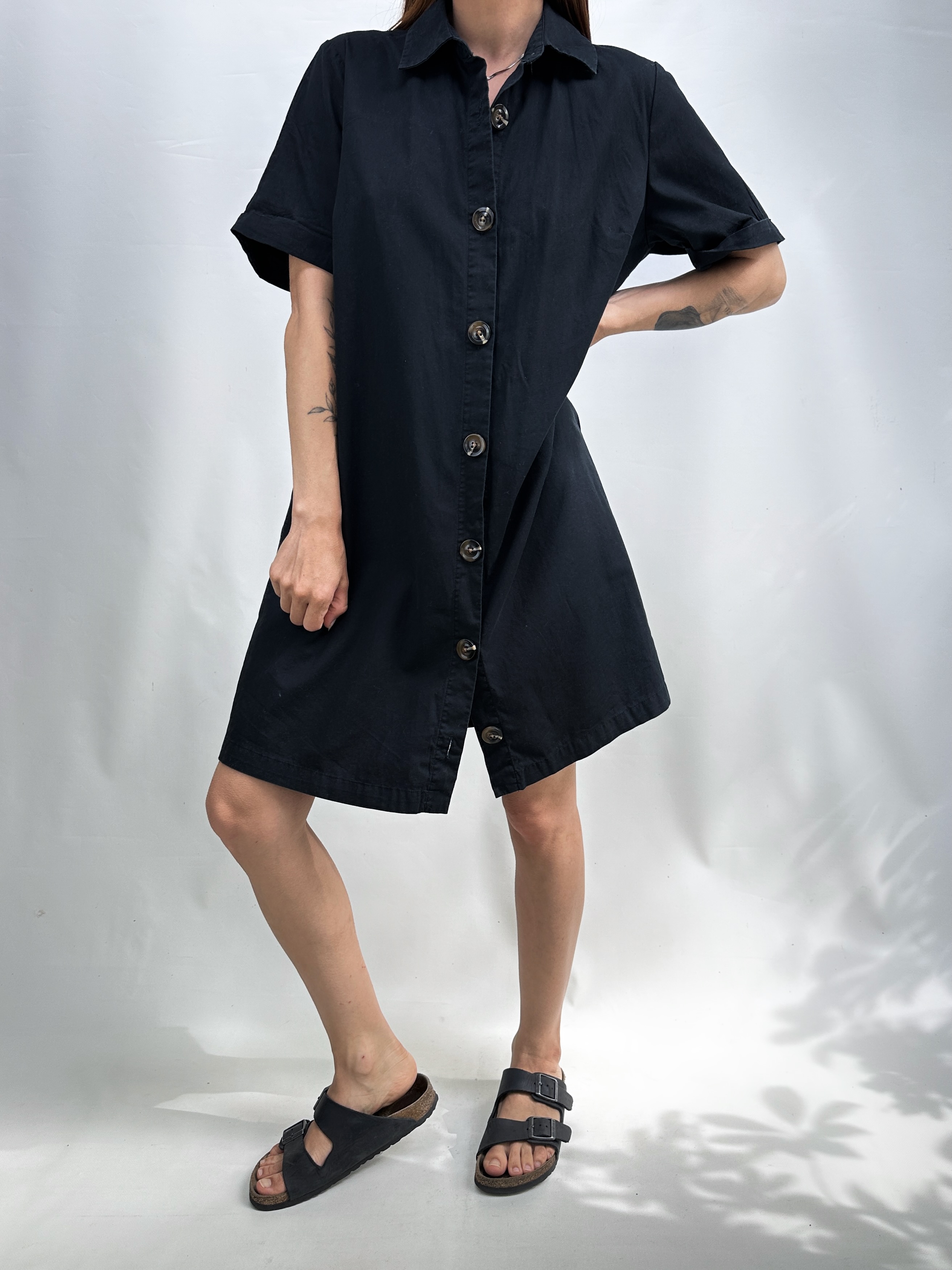 VESTIDO CAMISERO I ALGODÓN I S-M 2