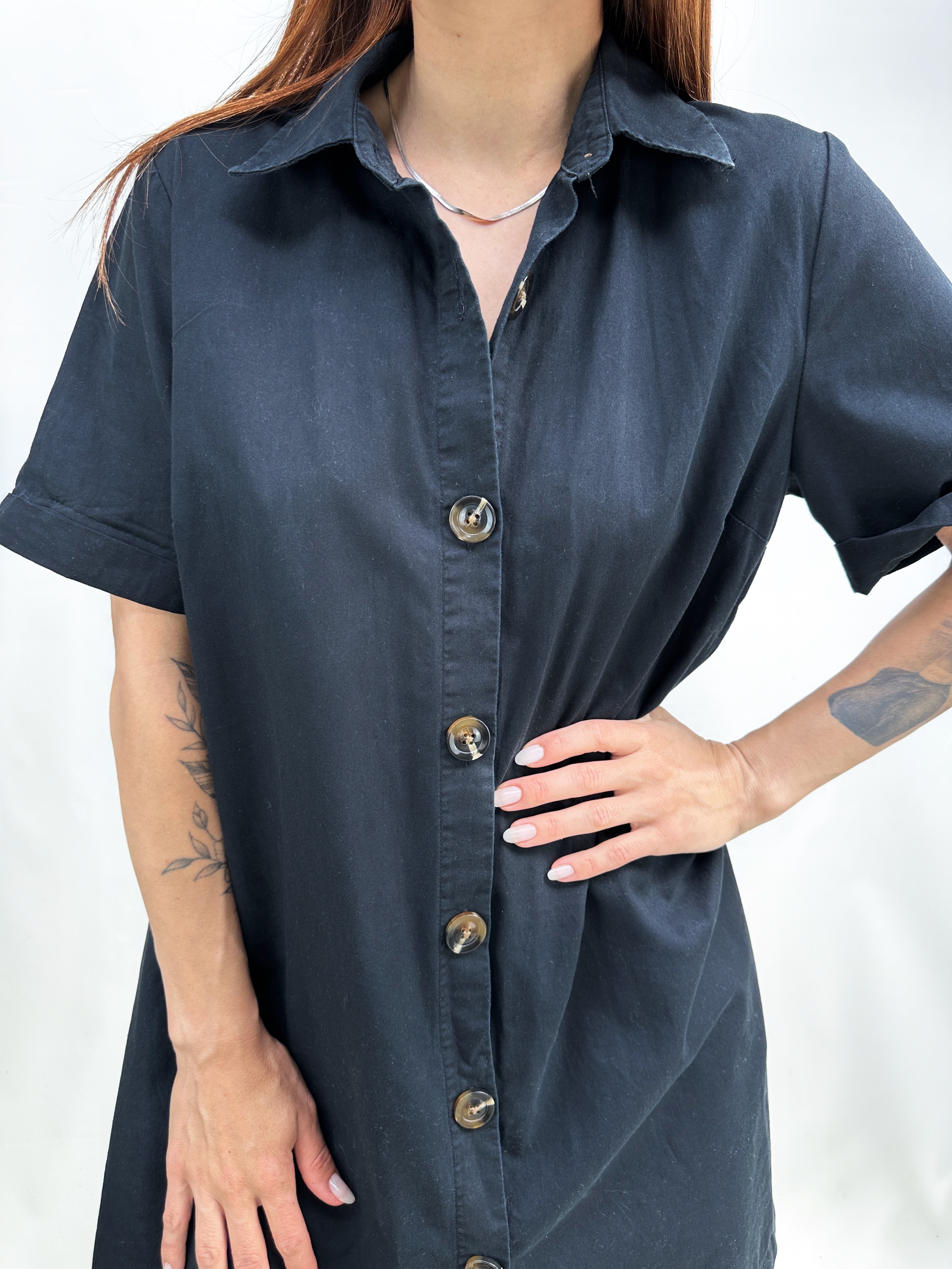 VESTIDO CAMISERO I ALGODÓN I S-M 6