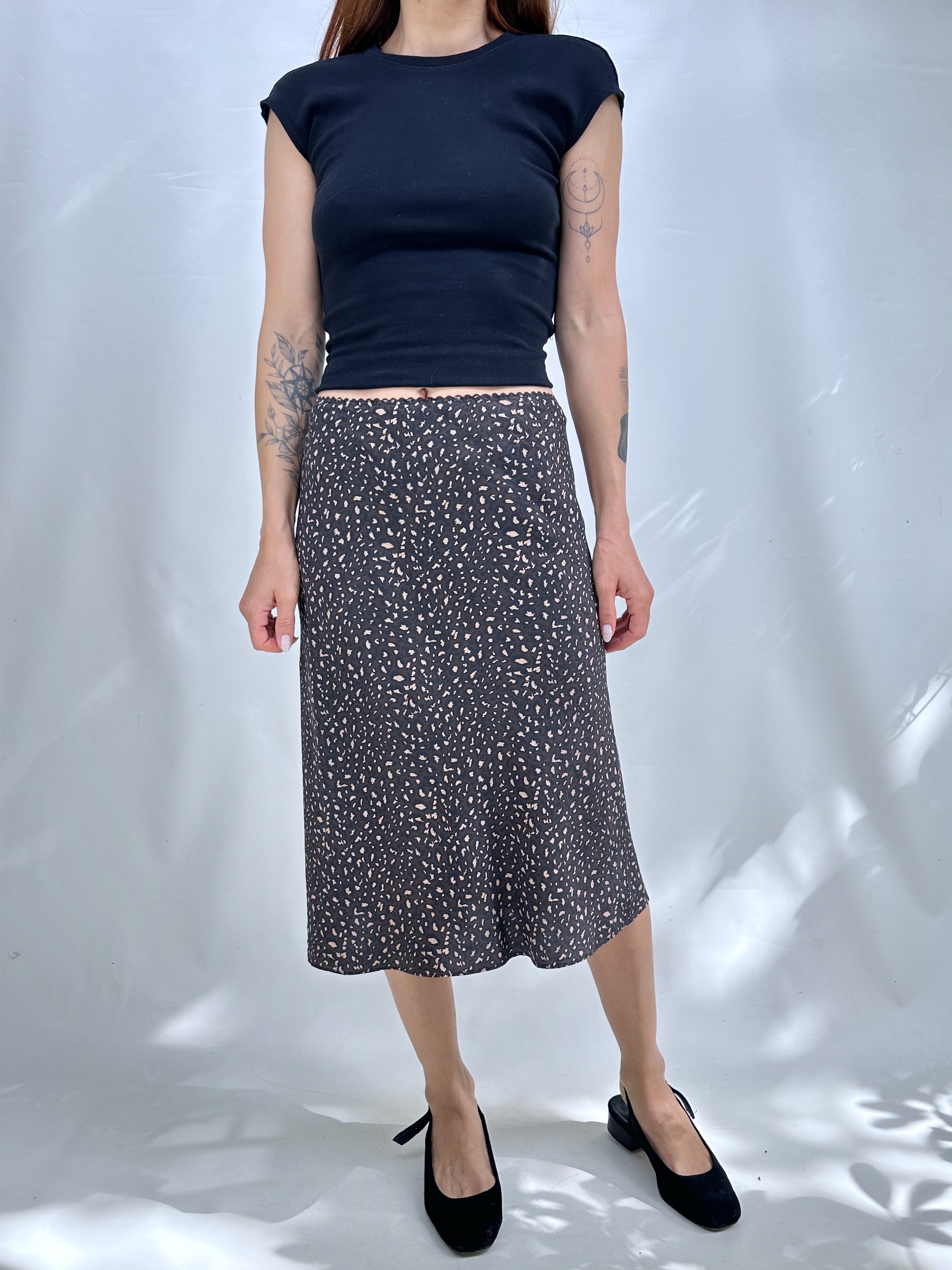 FALDA SEDA NY&CO ANIMAL PRINT I L-2XL 6