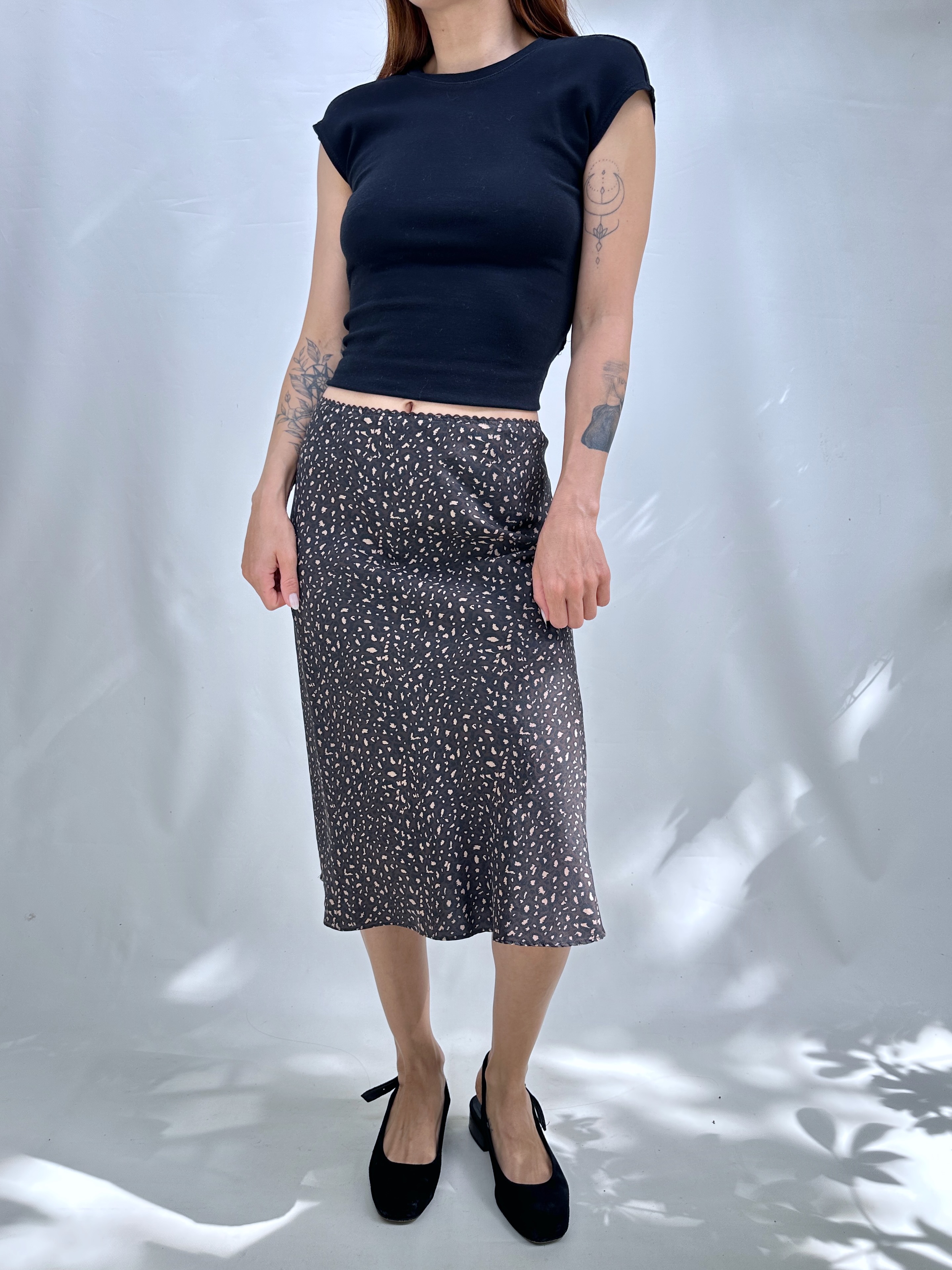 FALDA SEDA NY&CO ANIMAL PRINT I L-2XL 4