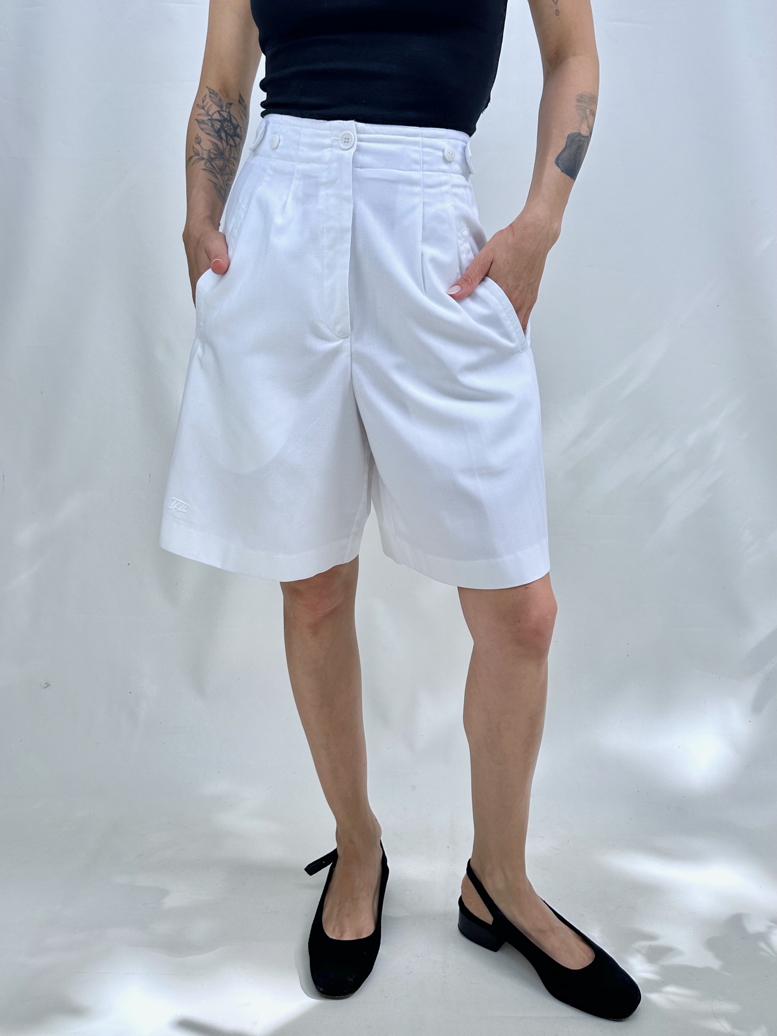 SHORT VINTAGE BLANCO I S 5