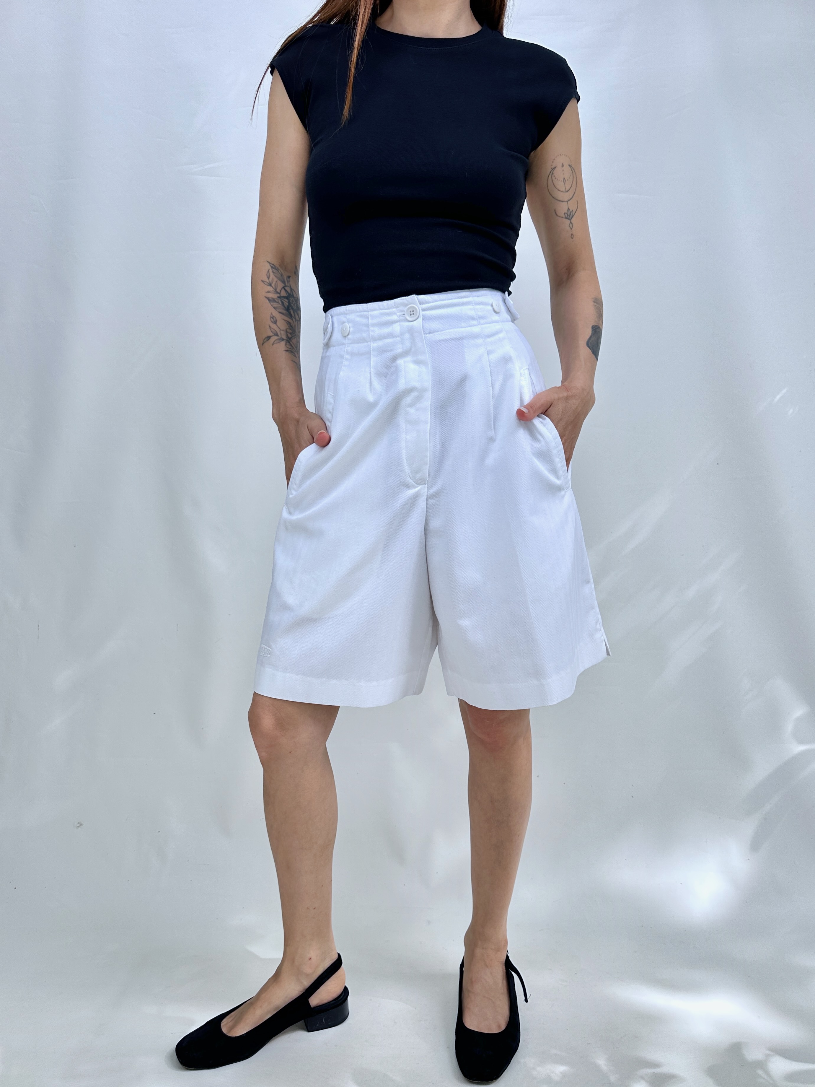 SHORT VINTAGE BLANCO I S 7