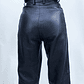 PANTALÓN CUERO NEGRO I 32 - Miniatura 3
