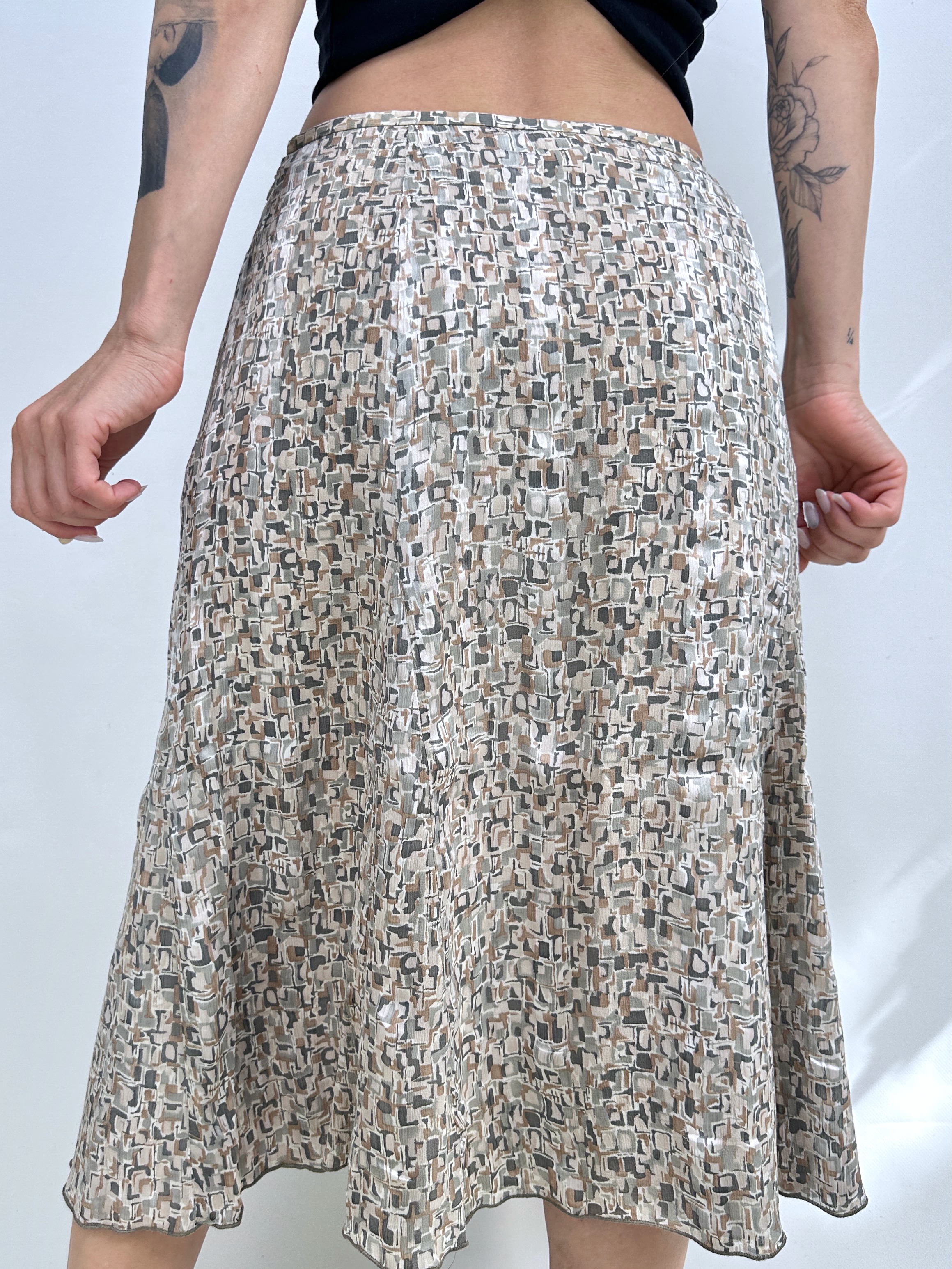 FALDA SEDA TALBOTS I M 7