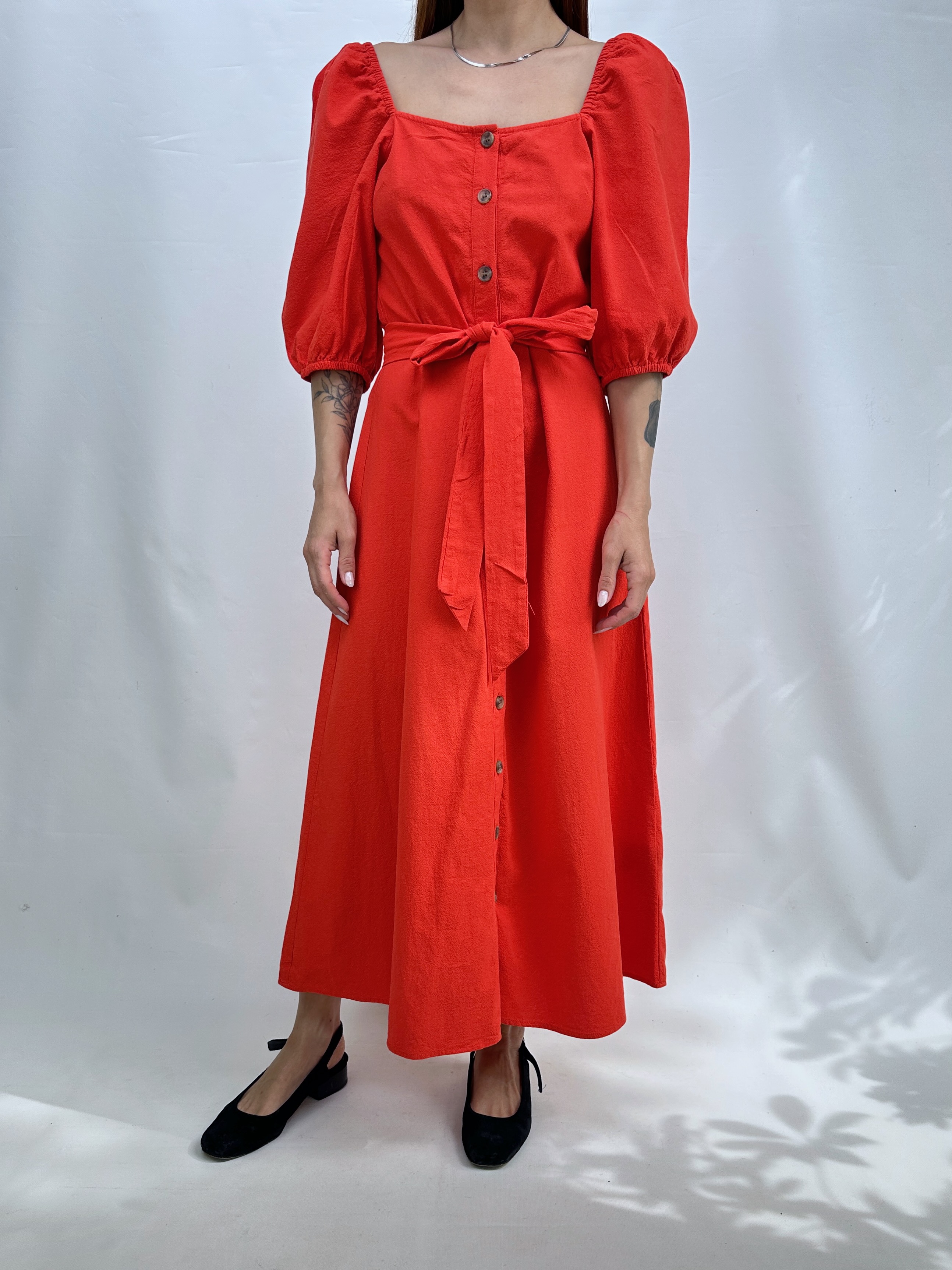 VESTIDO CORAL ALGODÓN I S 5