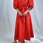VESTIDO CORAL ALGODÓN I S - Miniatura 4