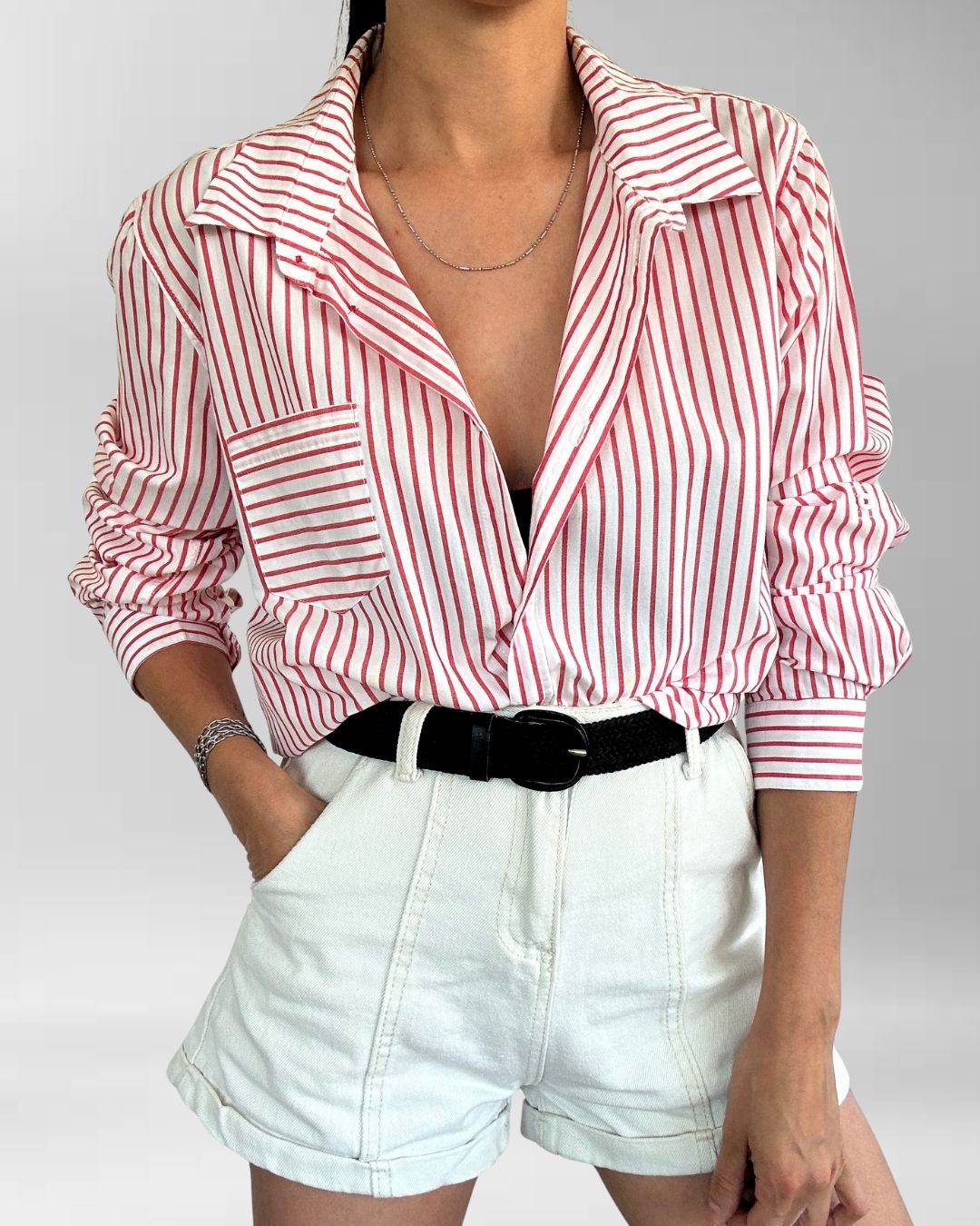 BLUSA RAYADA | L-XL 1