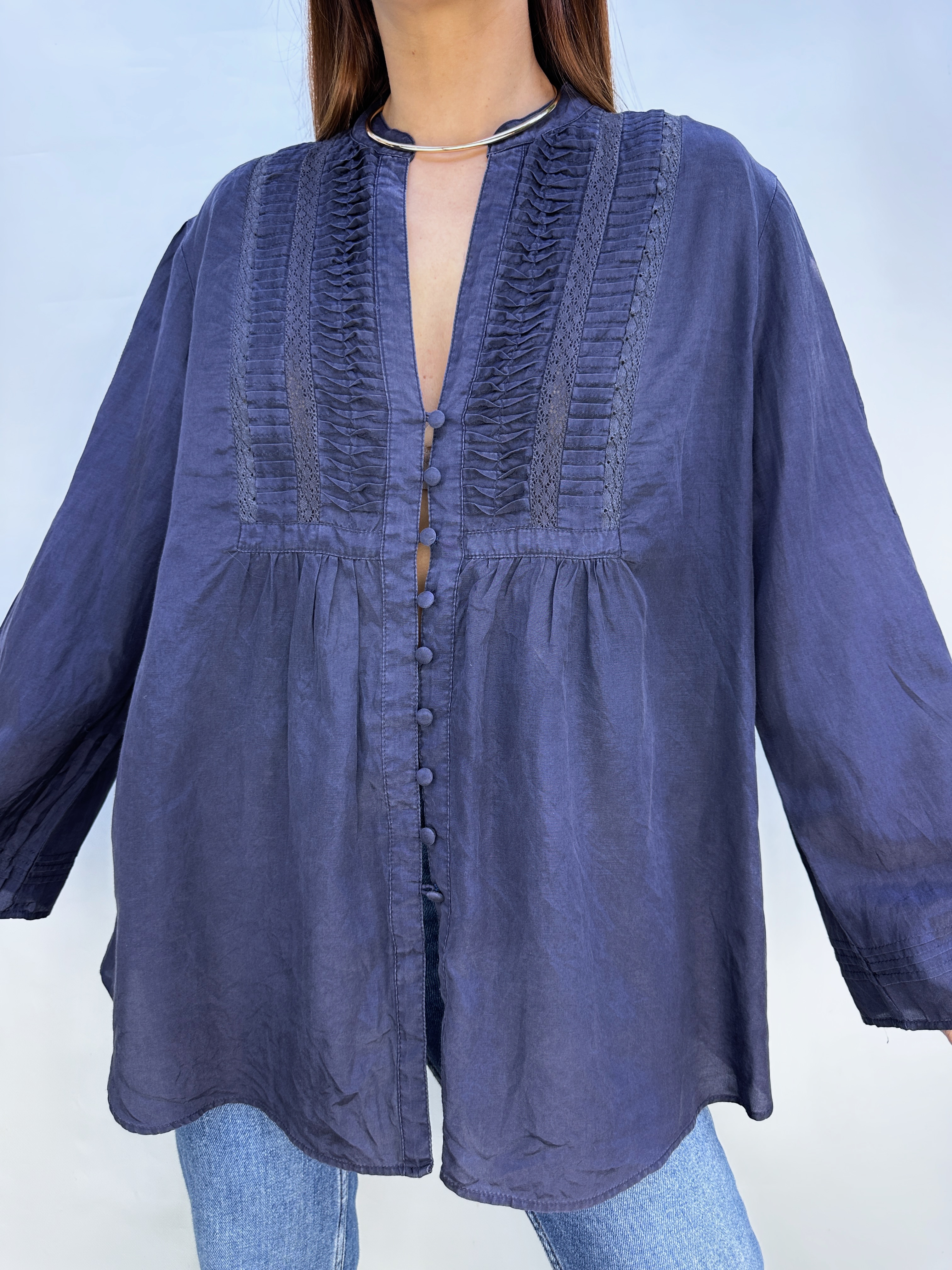 BLUSA ALGODÓN-SEDA I L  6