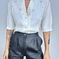 BLUSA VINTAGE BORDADA I M - Miniatura 1