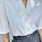 BLUSA VINTAGE BORDADA I M - Miniatura 5